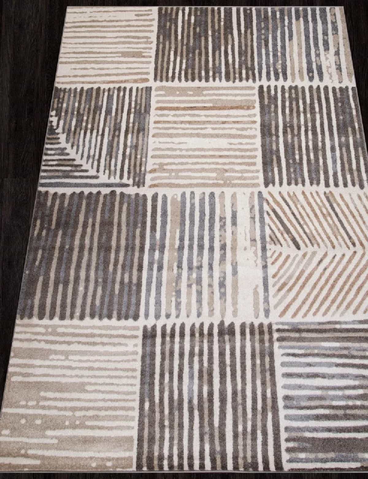 Ковер Merinos TORNADO F043 Прямоугольная BEIGE 1x2м