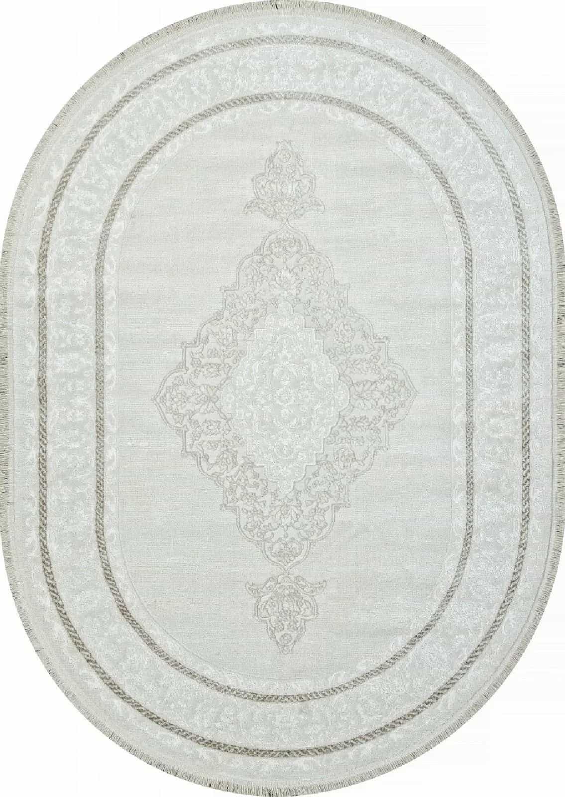 Ковер DURKAR RUBI 26737Z Овальная Cream Овал 2x2.9м