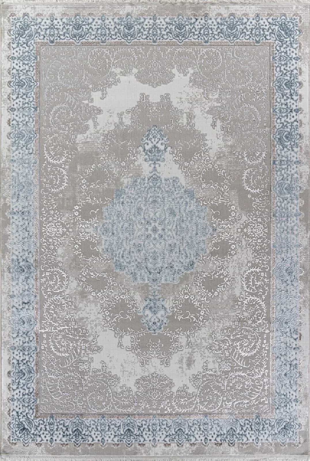 Ковер ARDA EFSAN L270A Прямоугольная CREAM SHRINK / BLUE FDY 2x4м