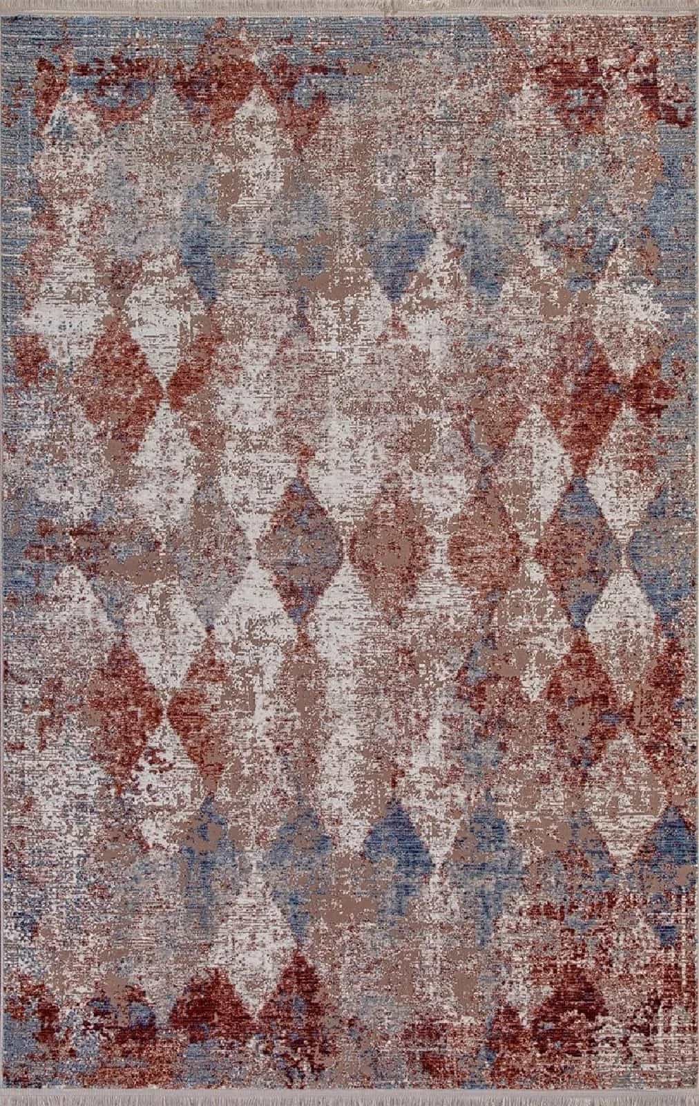 Ковер KARMEN HALI RIM 05703K Прямоугольная BROWN 2.85x4м