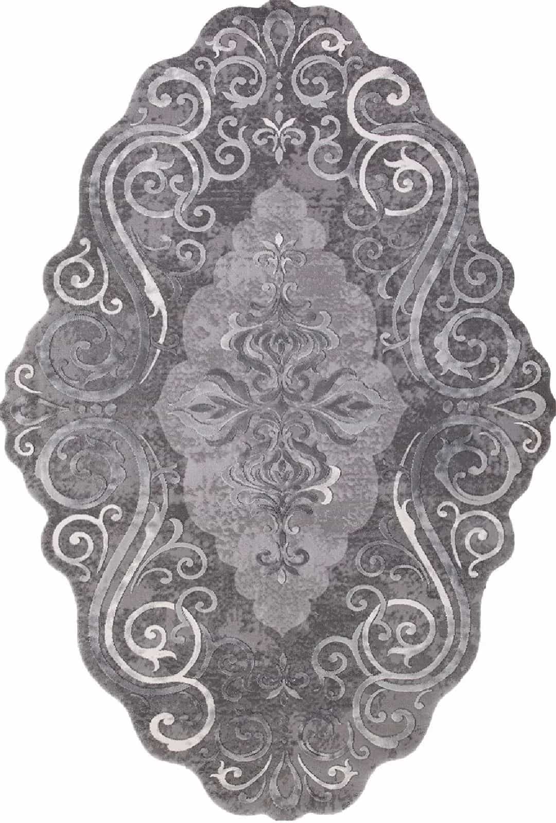 Ковер KARMEN HALI SAFIR 00858G Прямоугольная Grey 2.34x3.4м