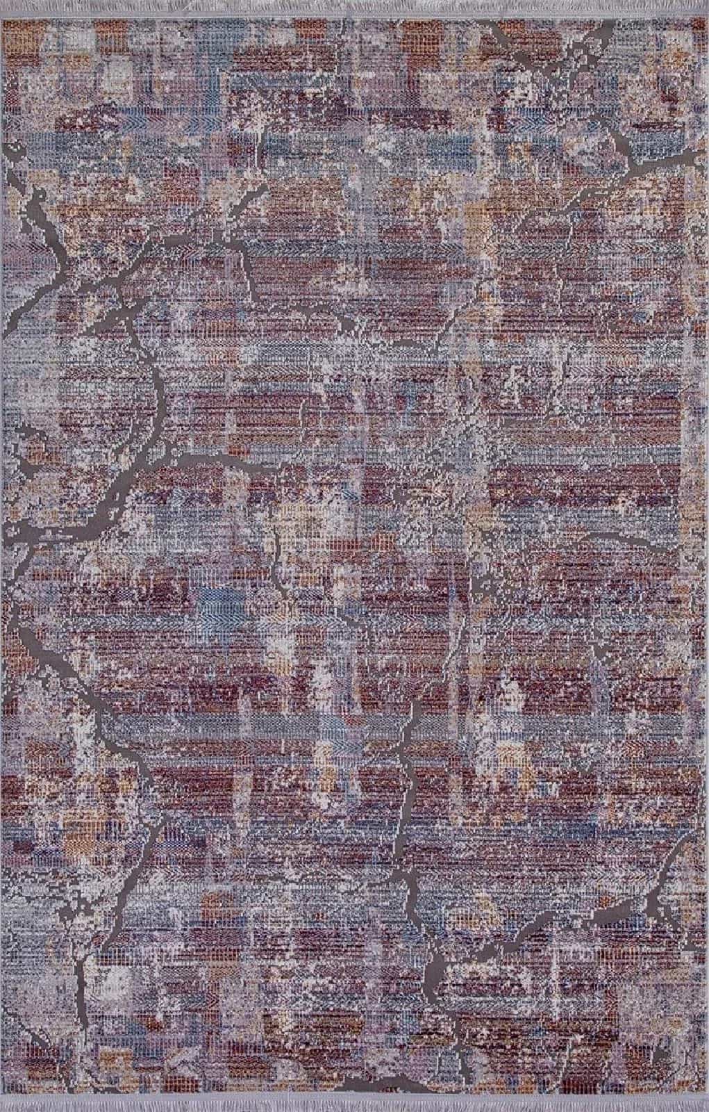 Ковер KARMEN HALI RIM 05706G Прямоугольная Grey 2.85x4м