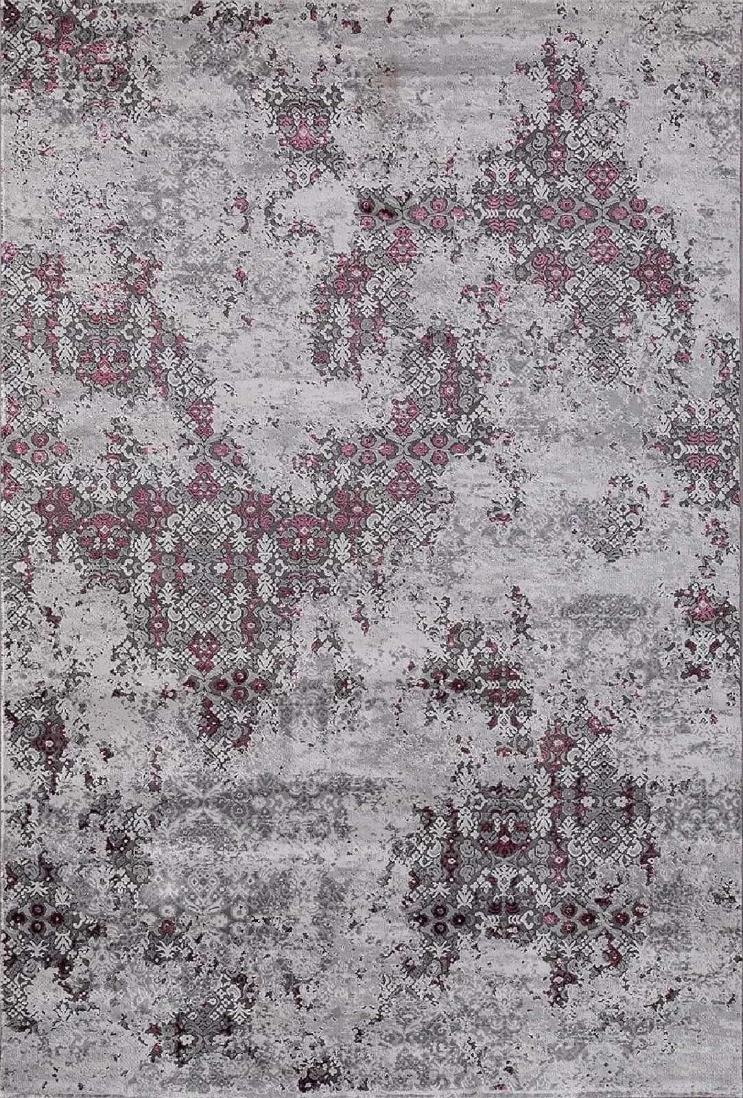 Ковер MERINOS GRAND 23418 950 GREY / PURPLE 2.4x3.4м