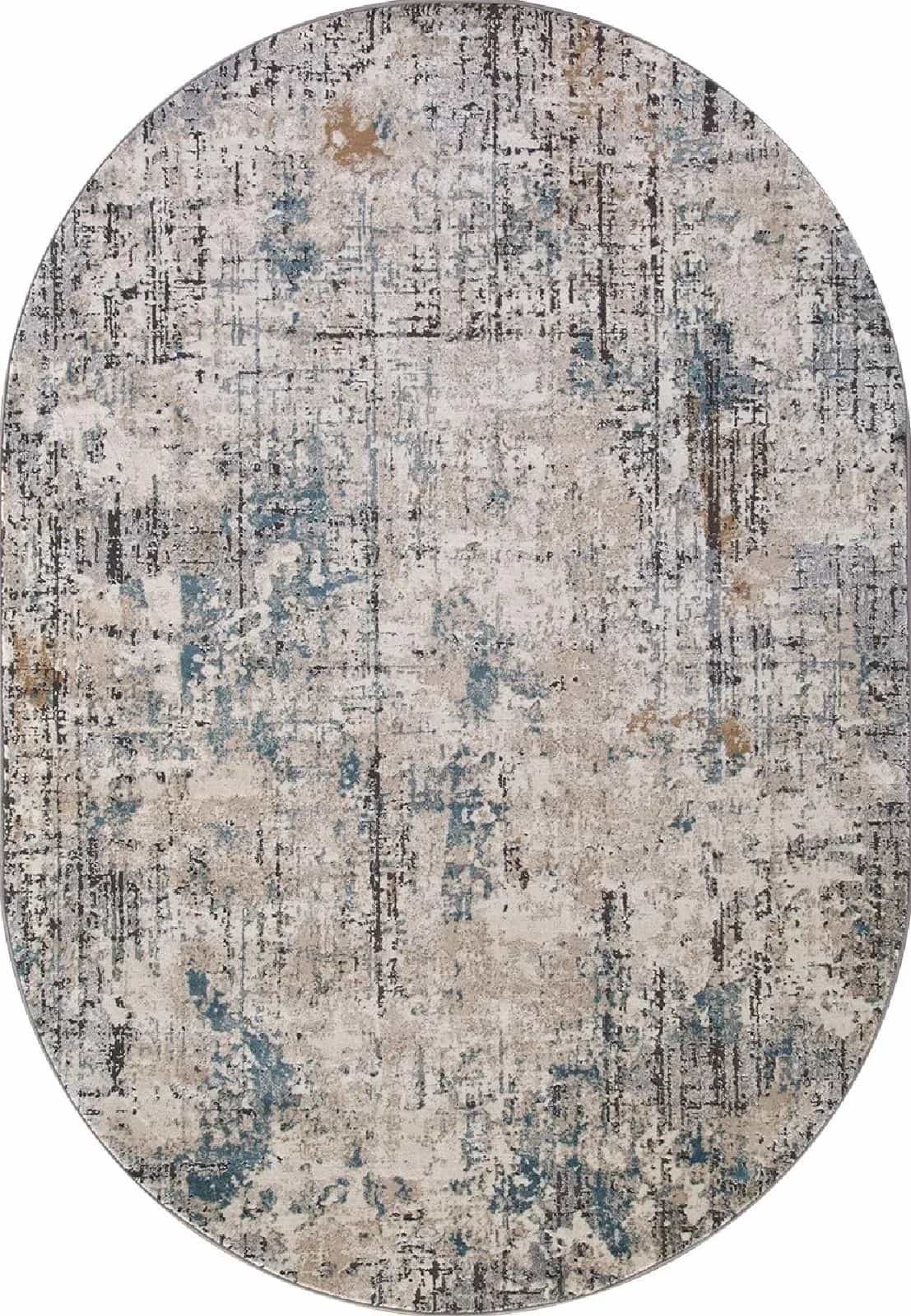 Ковер MERINOS SERENITY D739 CREAM Овал Овал 1.2x1.7м