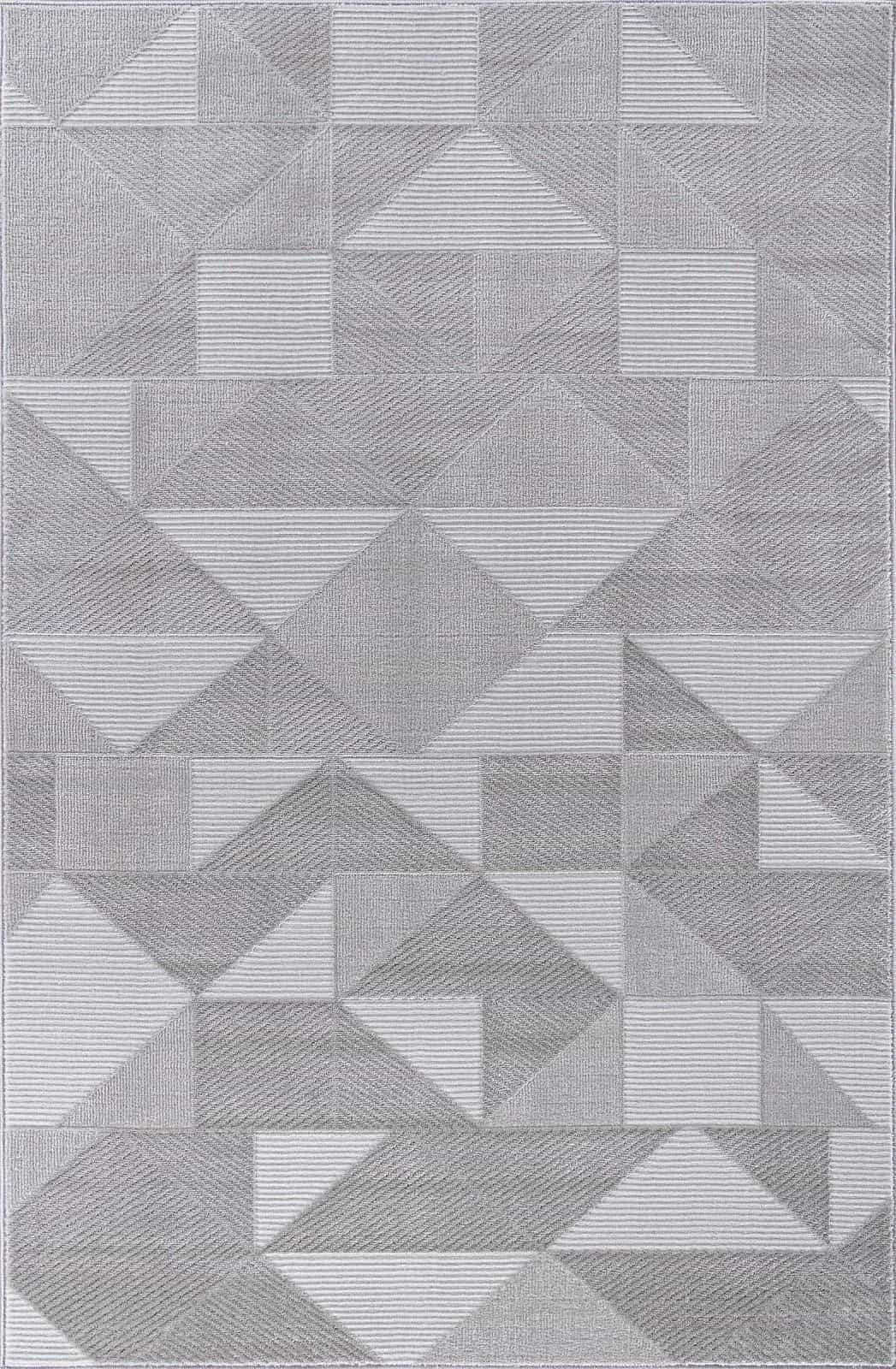 Ковер Merinos OSTIN F603 Прямоугольная GRAY 2x3м