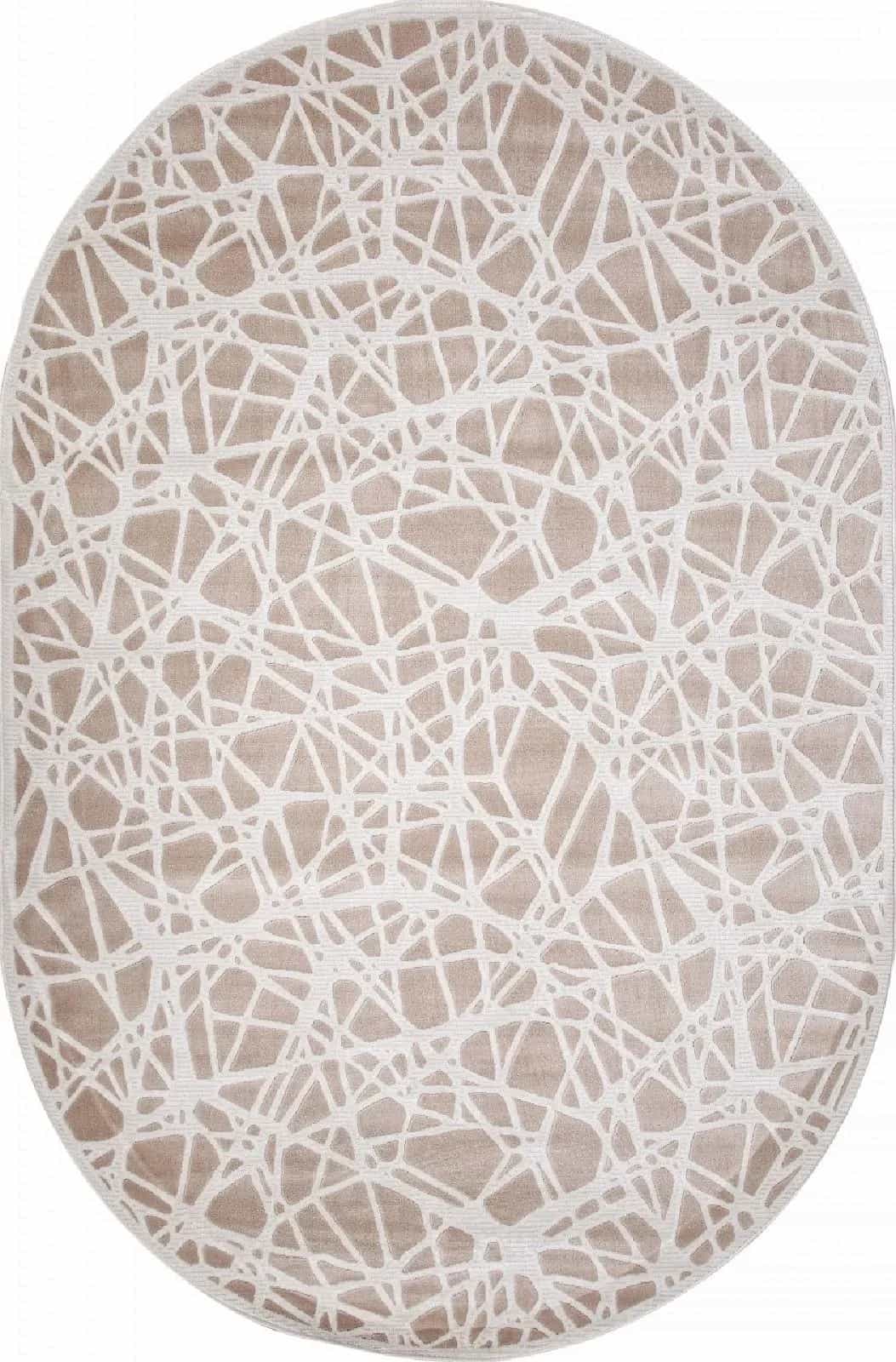 Ковер Merinos MIRANDA D967 Овальная BEIGE Овал 1x2м