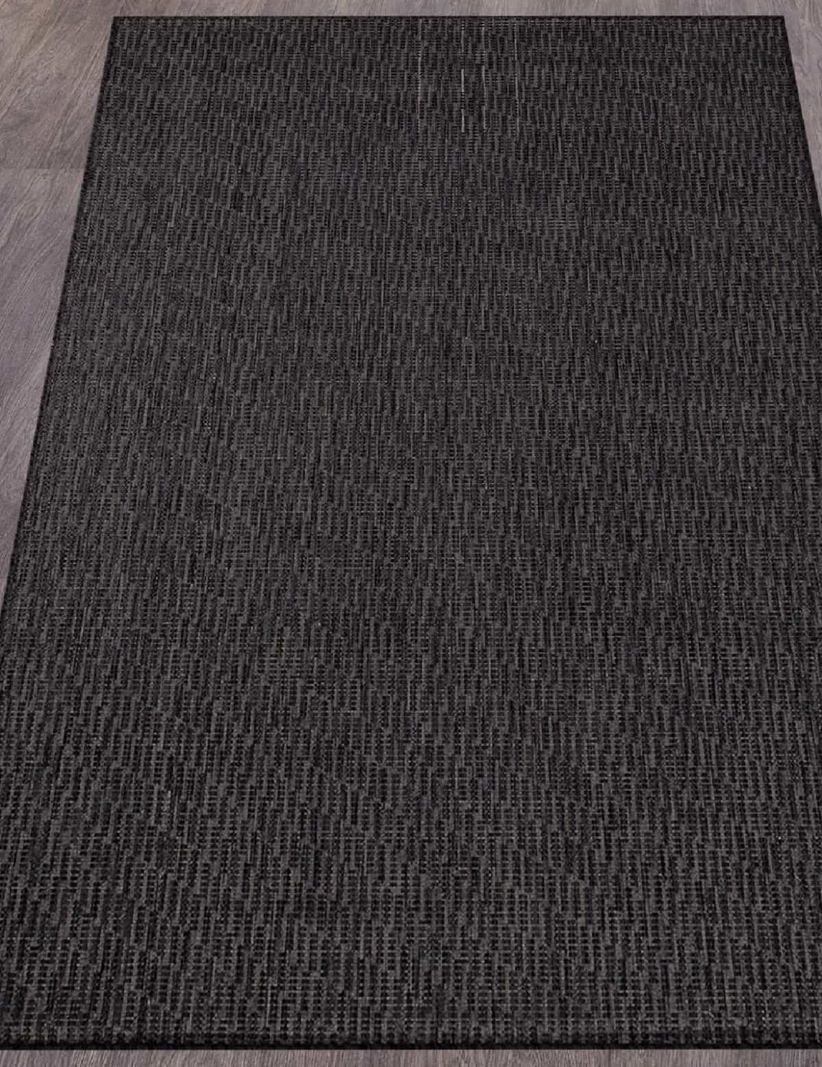 Ковер Merinos VEGAS S114 Прямоугольная BLACK 0.67x1м