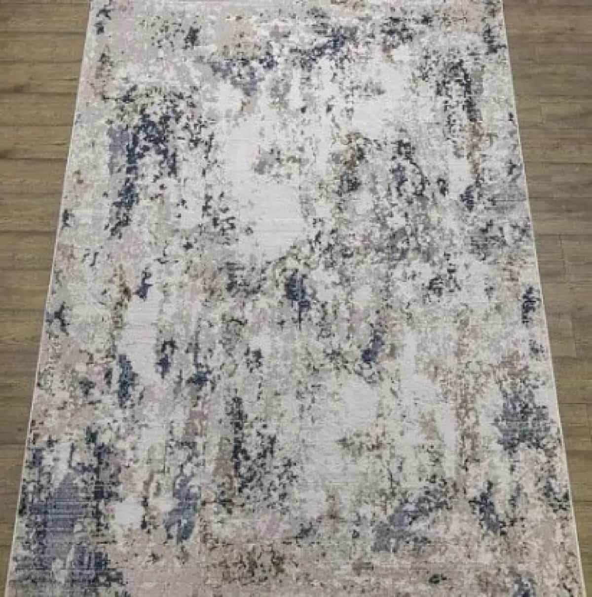 Ковер Турция Polo K723B CREAM / BLUE 1.2x1.8м