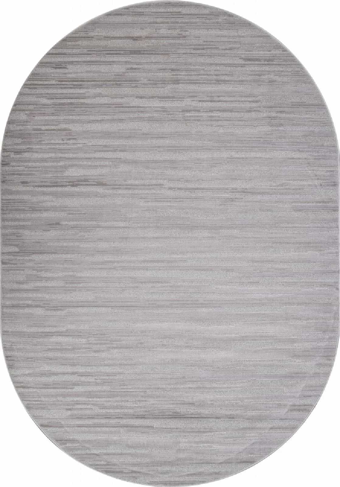 Ковер Ковер Однотонный MERINOS DIOS F441 GRAY Овал Овал 2x4м