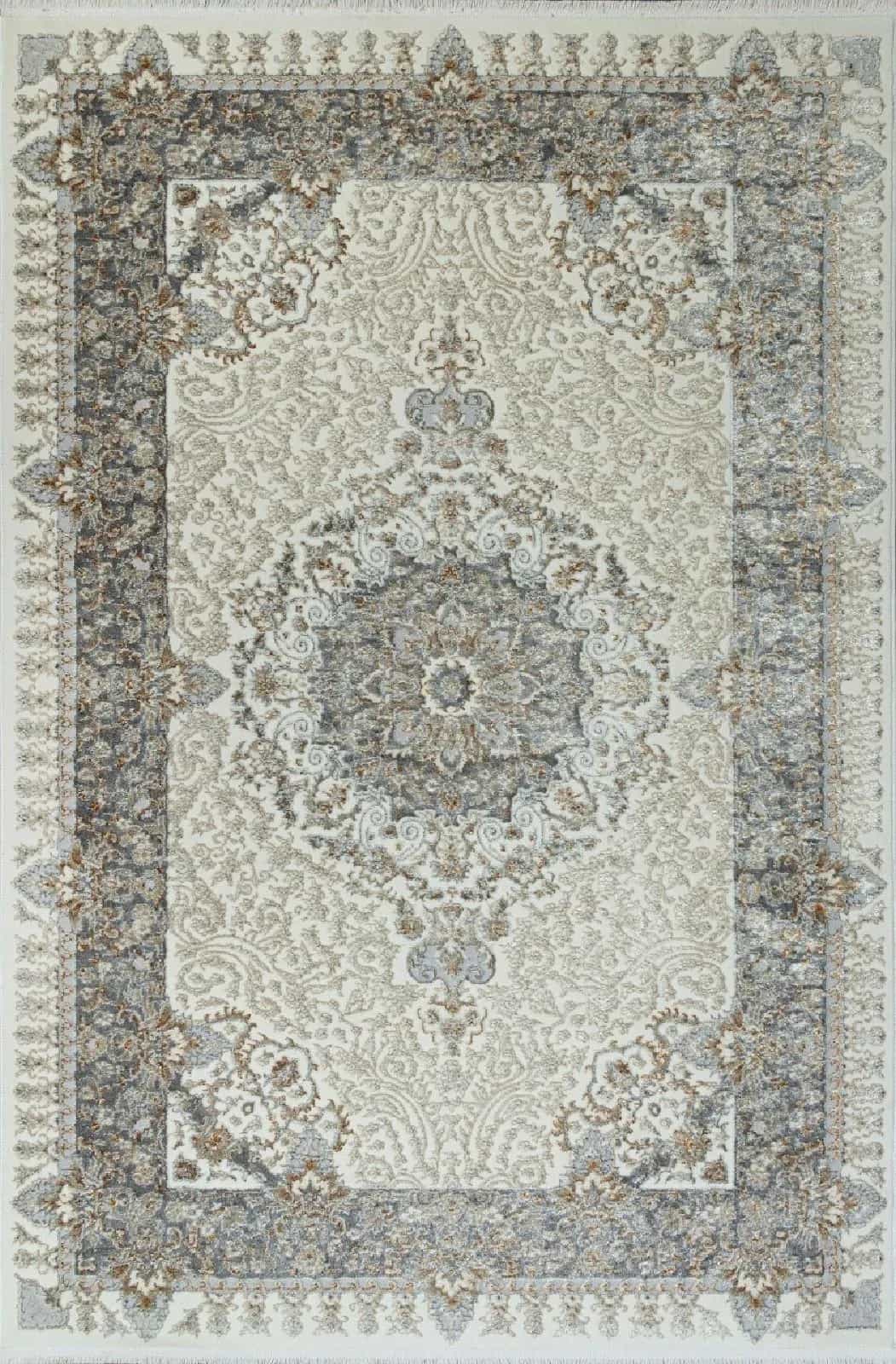Ковер ALPIN SAHARA 06066A GREY FDY / CREAM HB 2x2.9м