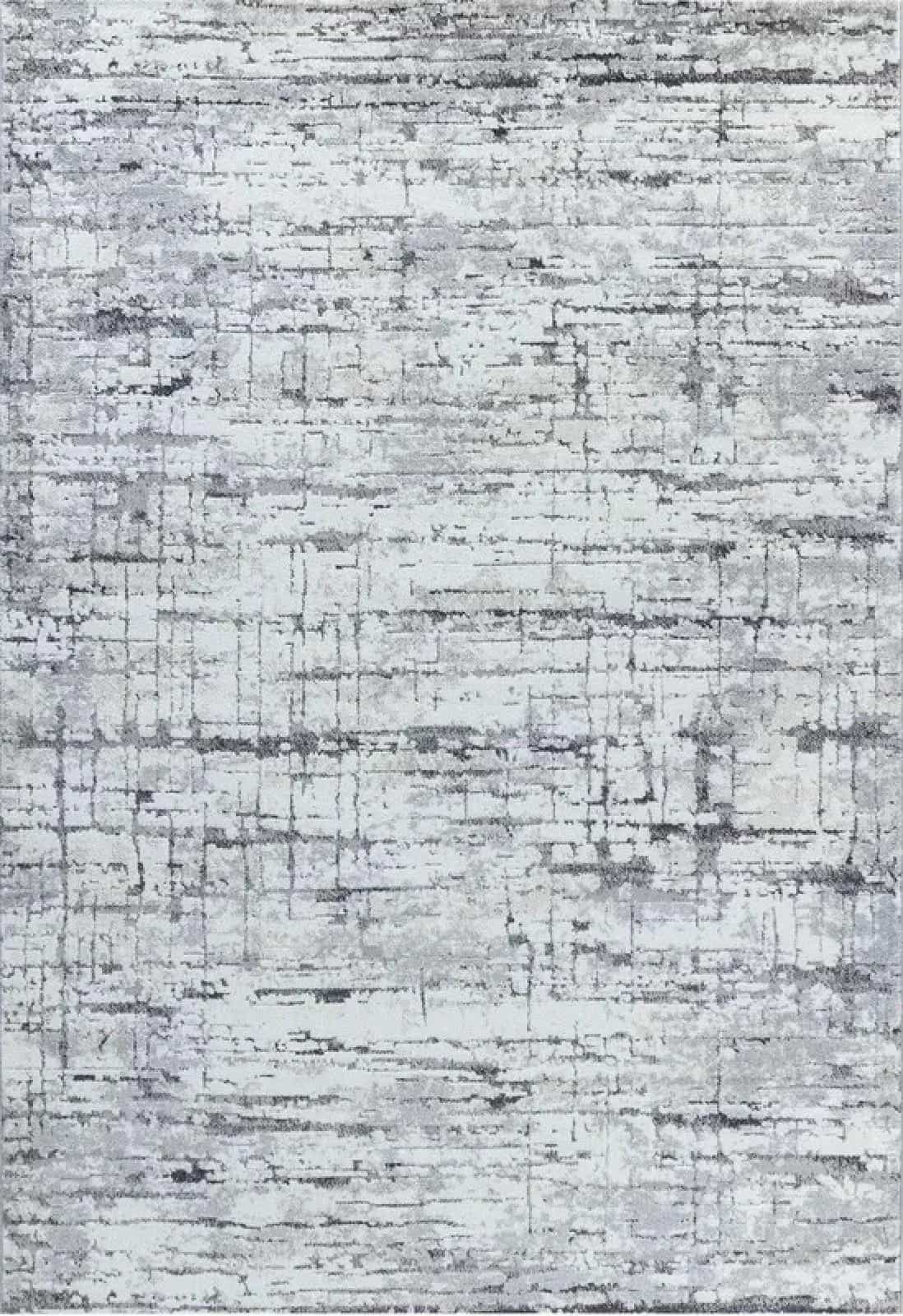 Ковер OZ KAPLAN Coruna B0492B Grey-Cream 1x1.4м