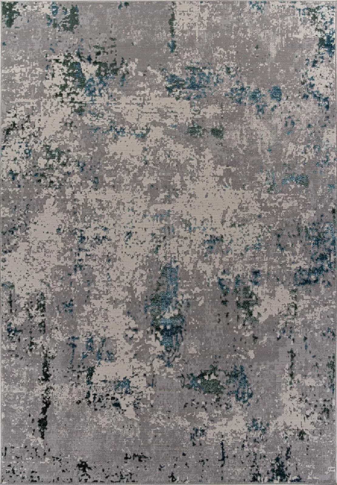 Ковер Merinos LIMAN F477 Прямоугольная GRAY-BLUE 2.4x3.4м