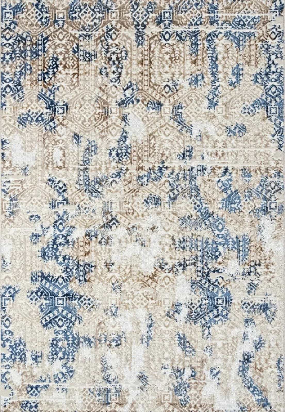 Ковер MERINOS ANTEP O1699 630 CREAM / BLUE 3x4м