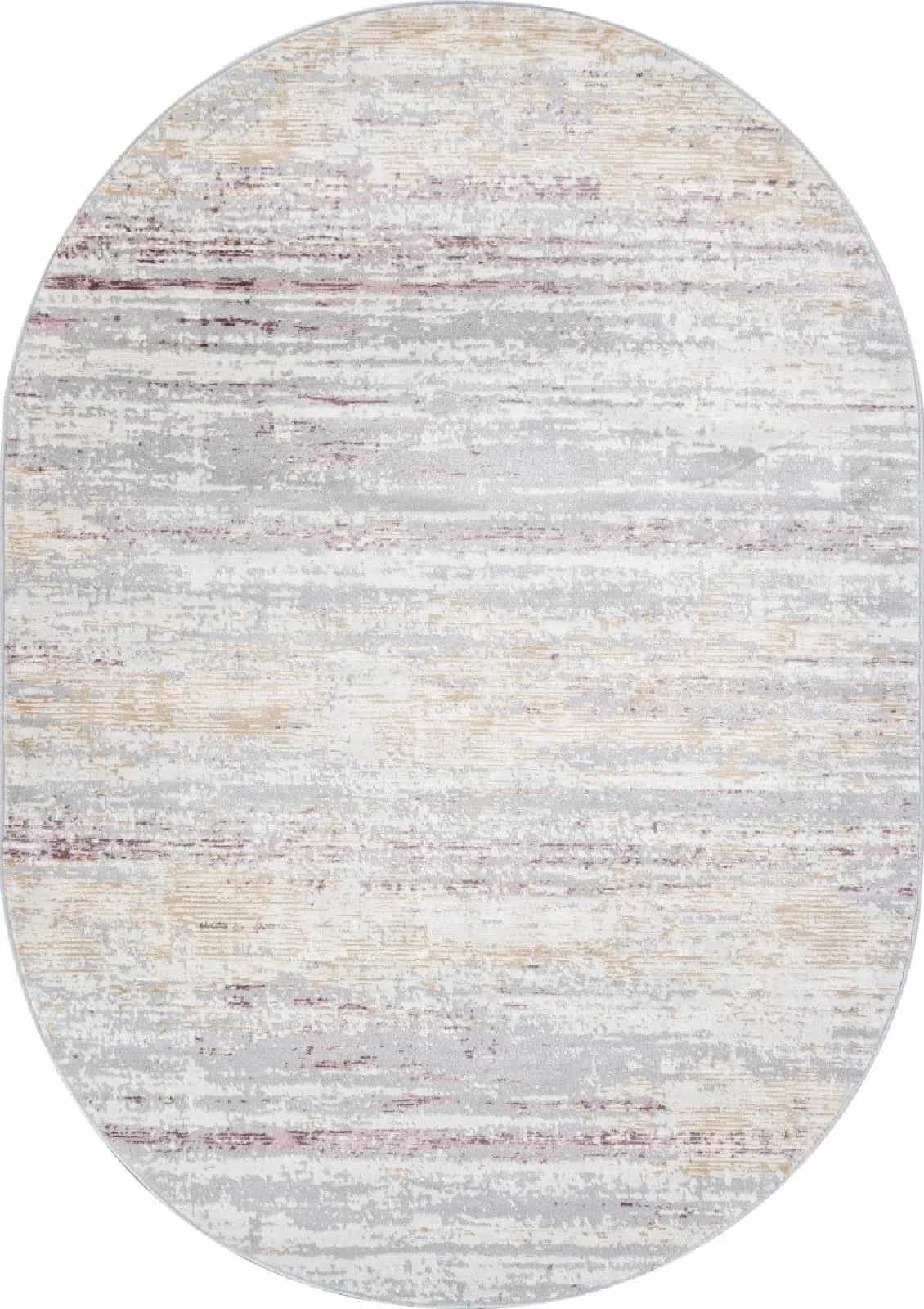 Ковер Merinos ZUMMA F026 Овальная Pink Овал 0.8x1.5м