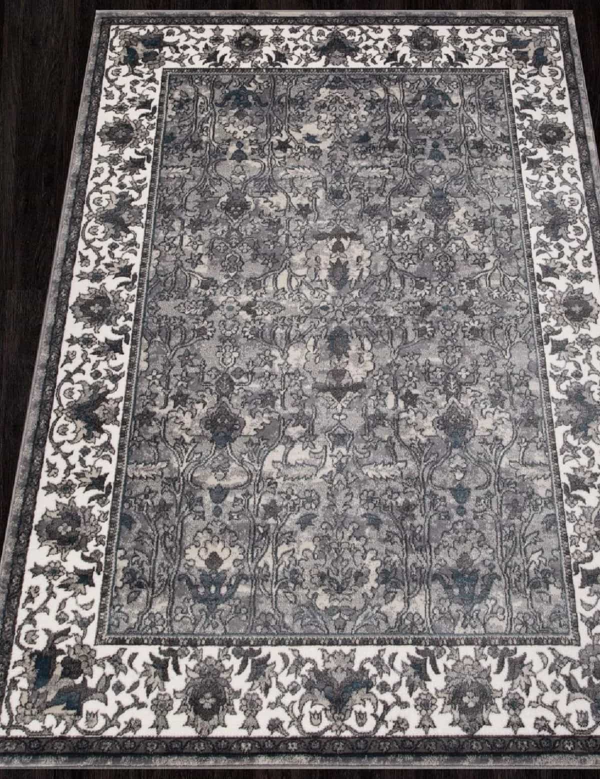 Ковер Merinos ATLANTIS D741 Прямоугольная CREAM-GRAY 2.8x4.8м