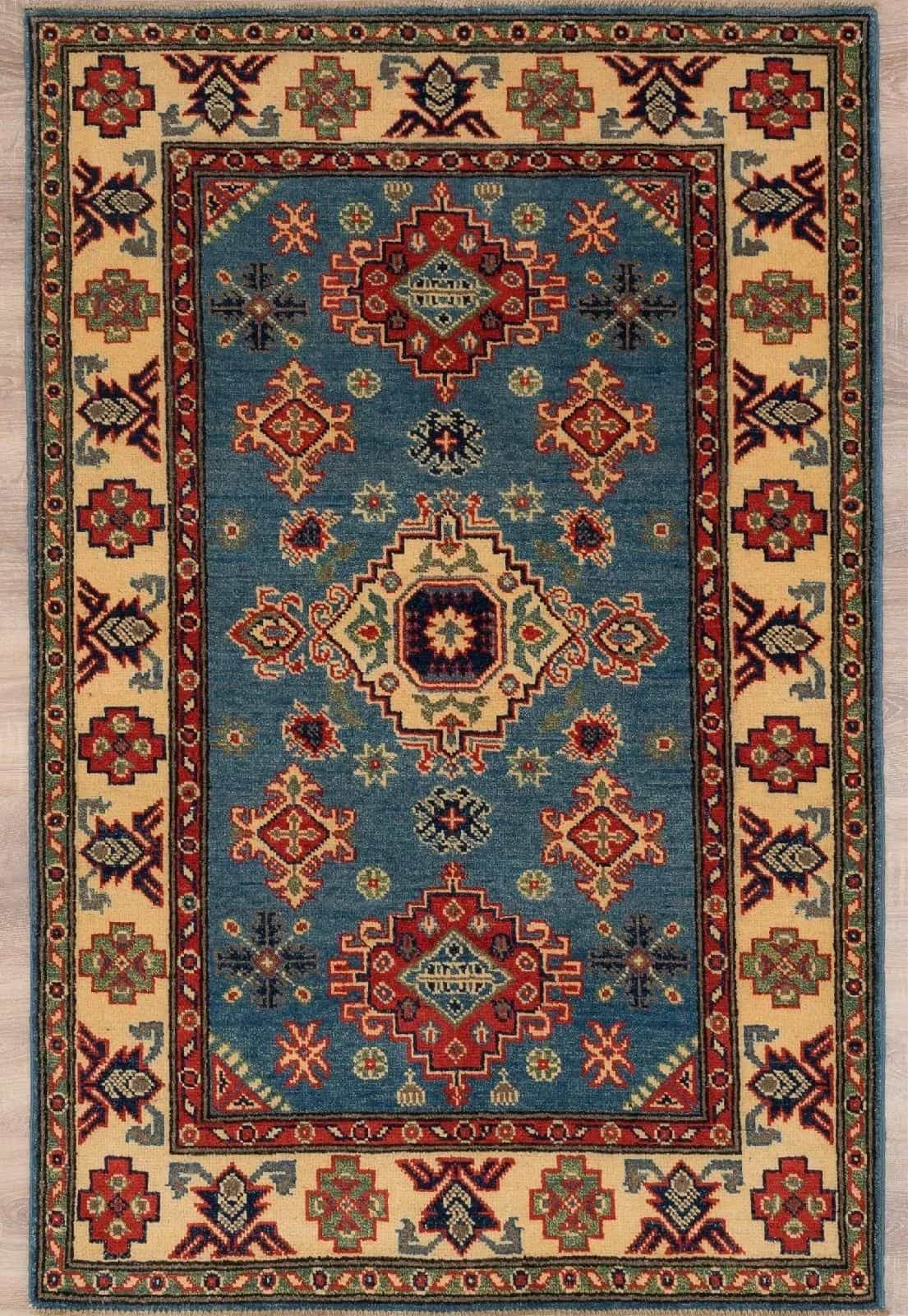 Пакистанский ковер ручной работы Казах 0.96x1.5м