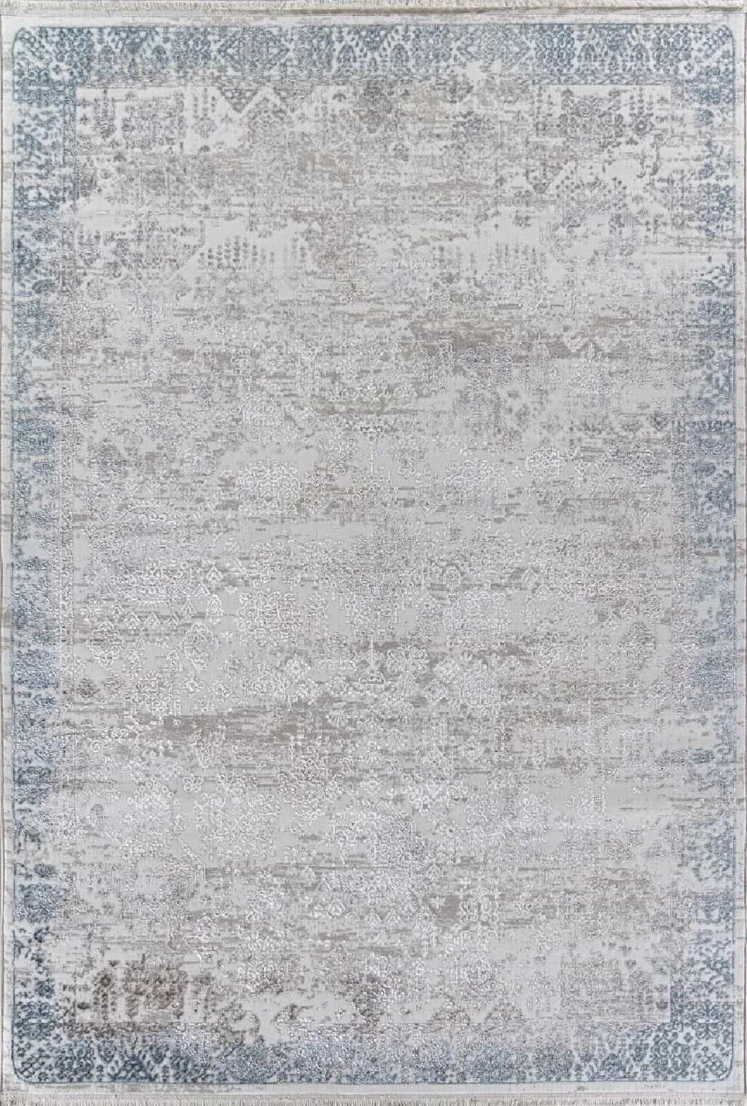 Ковер ARDA EFSAN L252A Прямоугольная CREAM SHRINK / BLUE FDY 2.4x3.4м