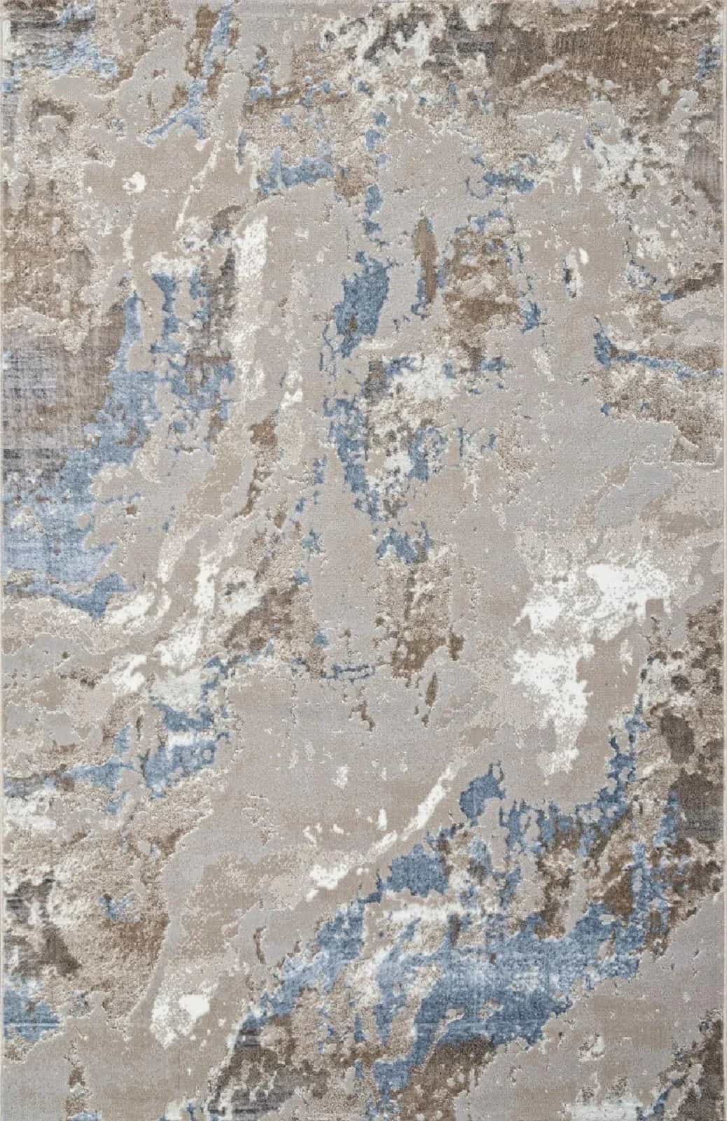 Ковер Ковер Современный ALPIN PARADIZE 00085A L.BLUE / BEIGE 2.4x4м