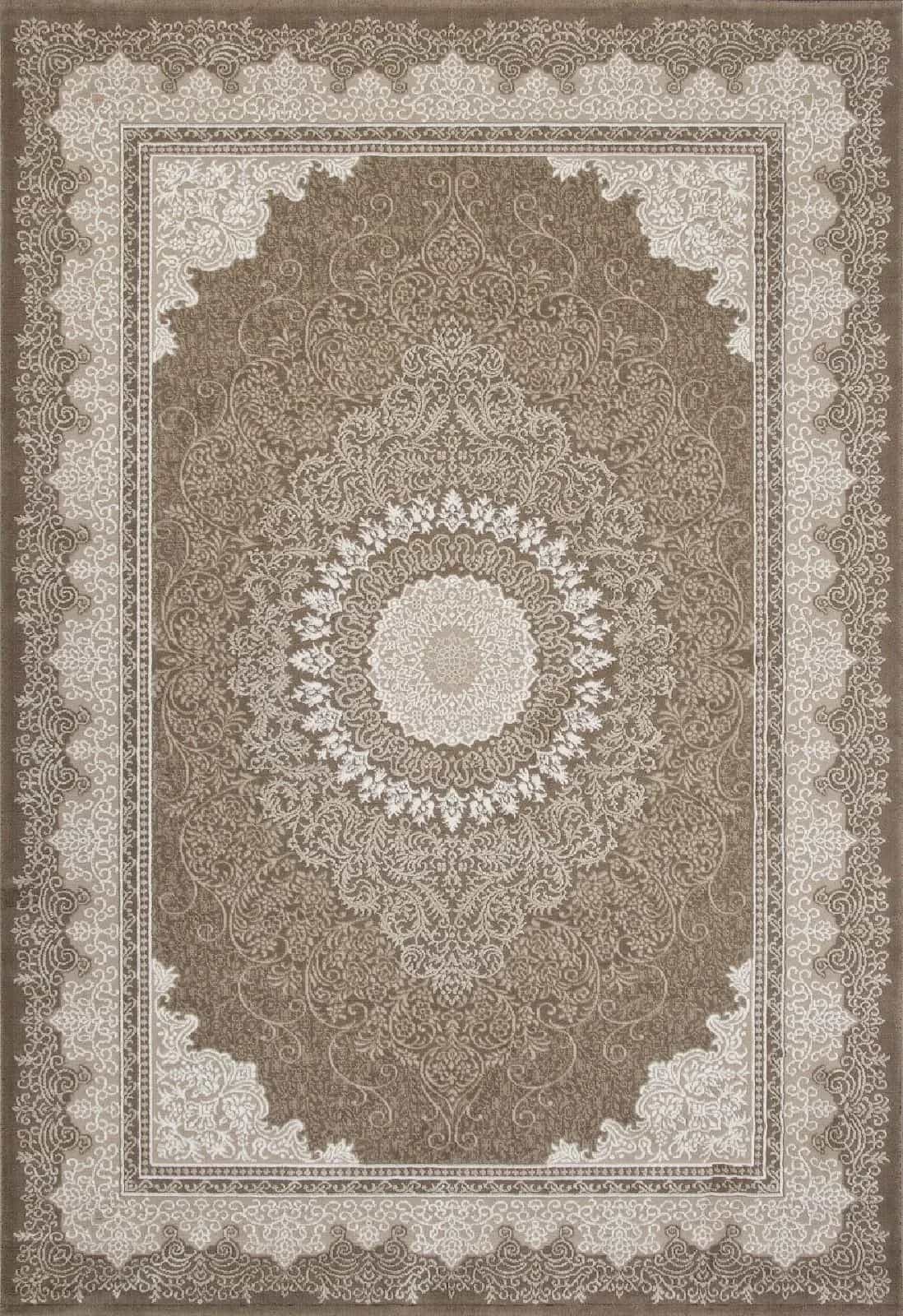 Ковер KARMEN HALI ARMINA 04076A Прямоугольная BROWN 2.4x5м