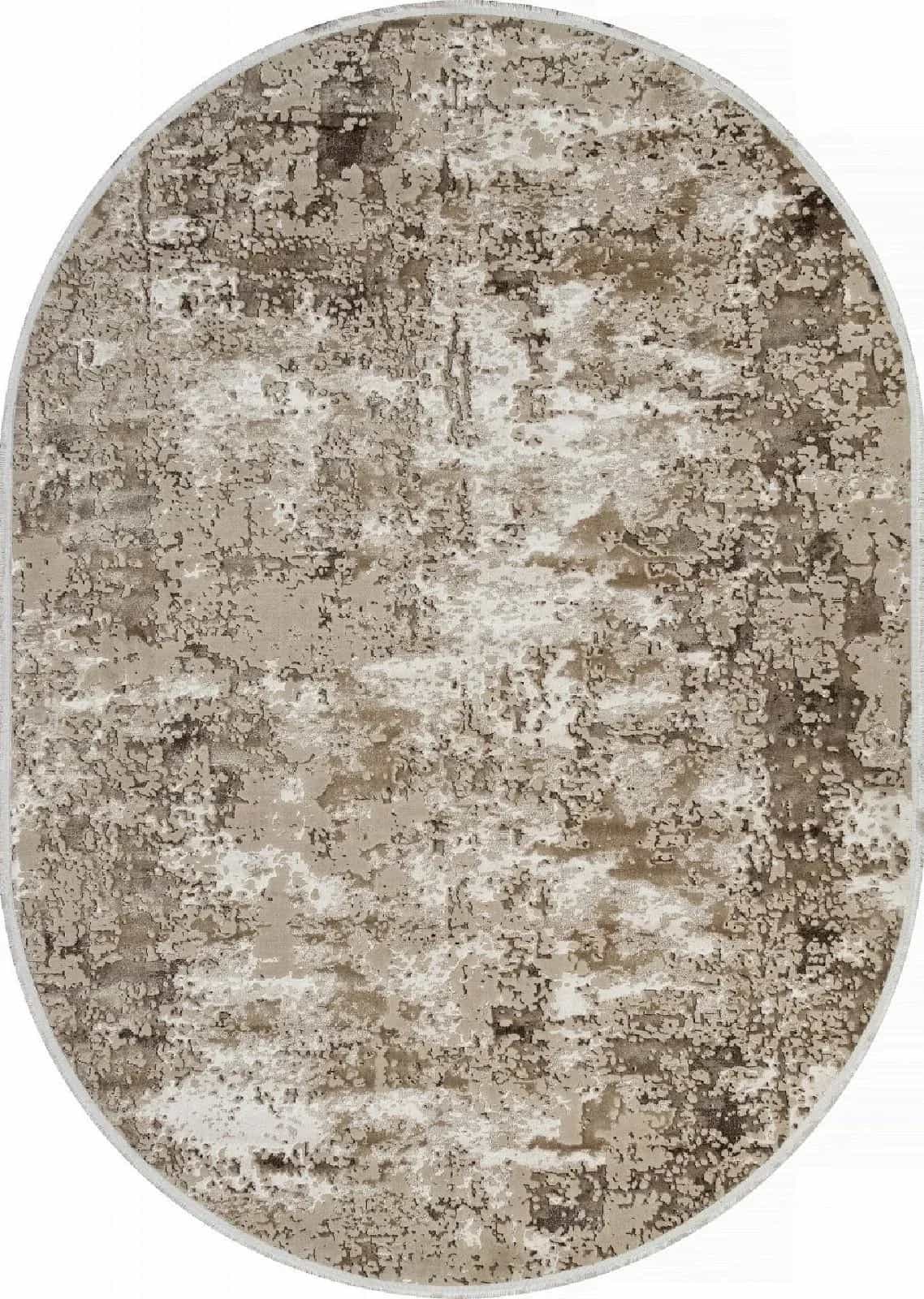 Ковер Merinos DOLCE F204 Овальная BEIGE Овал 2x2.85м