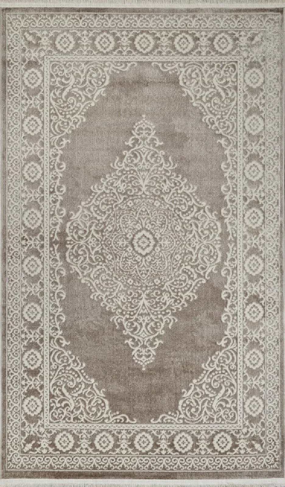 Ковер KARDELEN MARMARIS 26468A Прямоугольная CREAM / D.BEIGE 0.77x1.5м