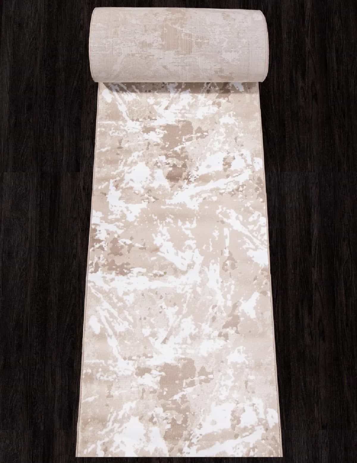 Дорожка Merinos VALENCIA DELUXE D943 BEIGE-BROWN 25м