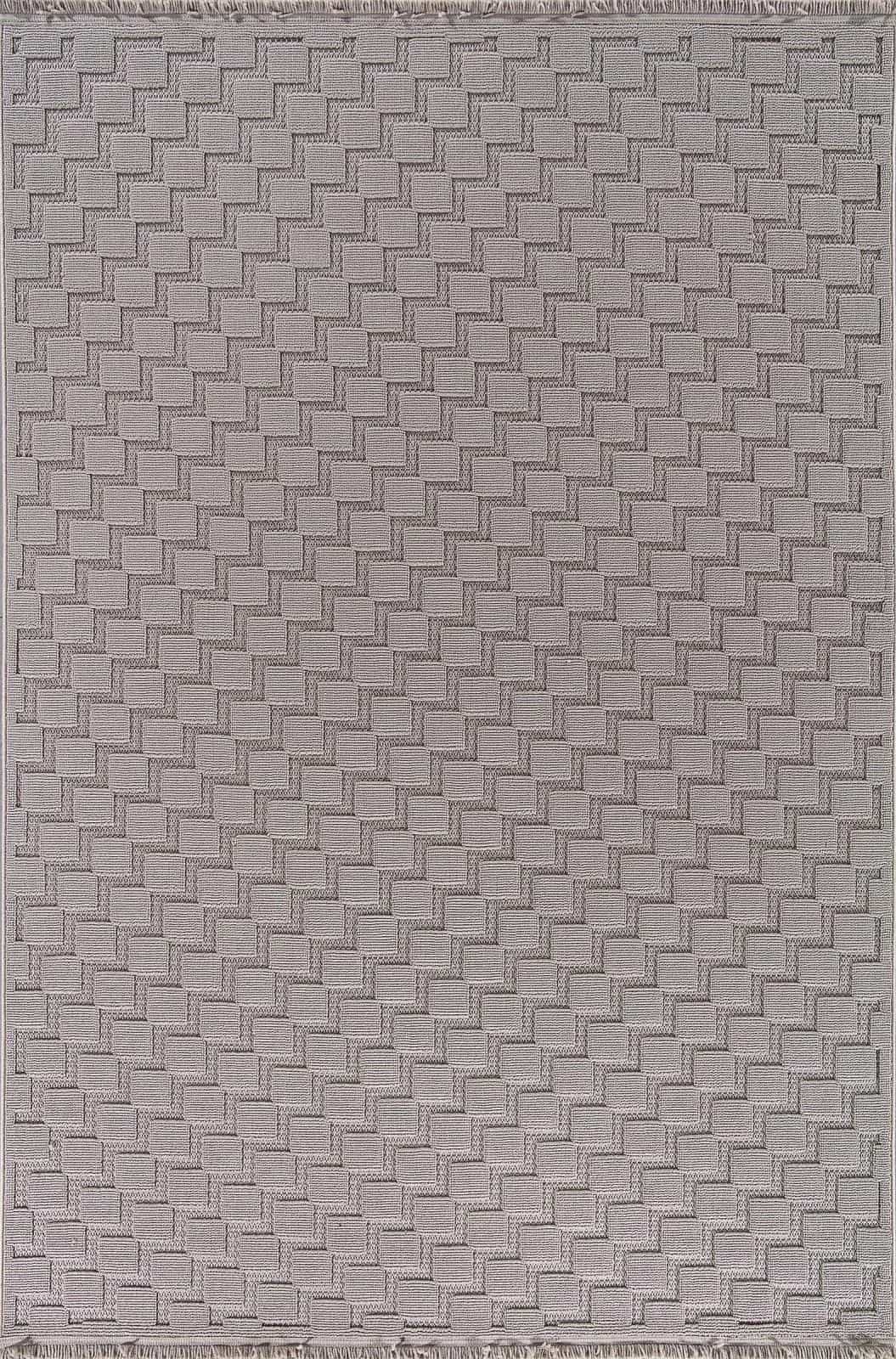 Ковер Ковер Современный ALPIN LOOPY L0010A D.BEIGE / D.BEIGE 0.8x1.5м
