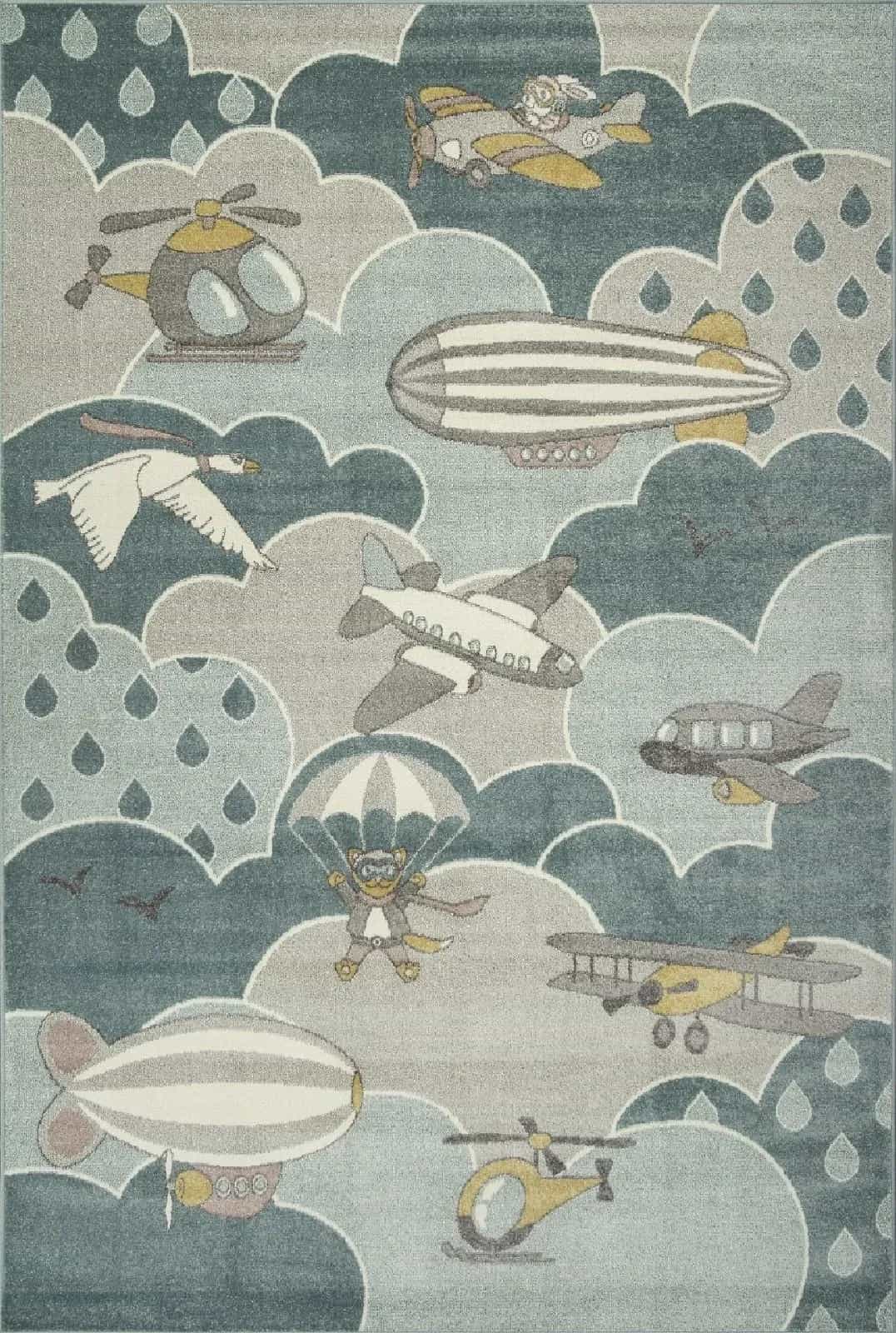 Ковер Ковер Детский MERINOS IZUMRUD C225 MULTICOLOR 0.8x1.5м