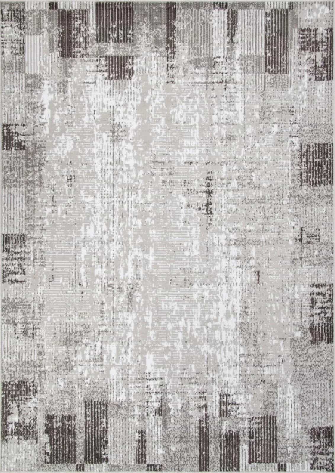Ковер Merinos SILVER F396 Прямоугольная GRAY 2.5x5м