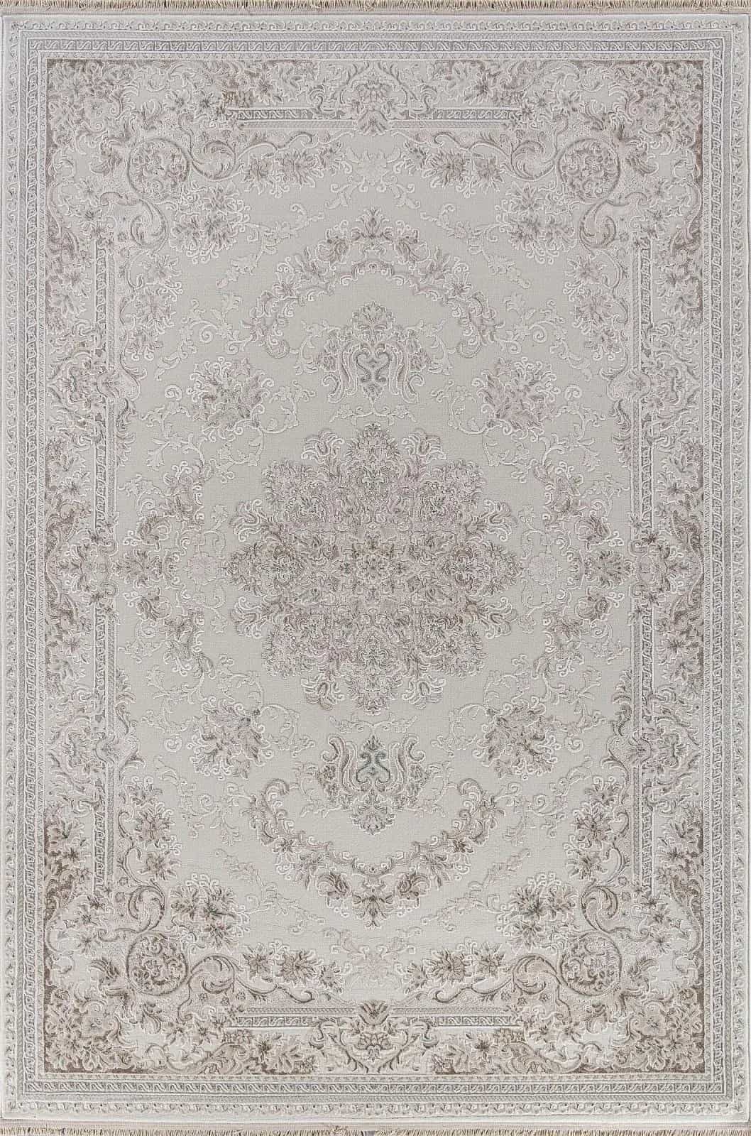Ковер DURKAR Jasmine 35760A Прямоугольная Cream 1x2м