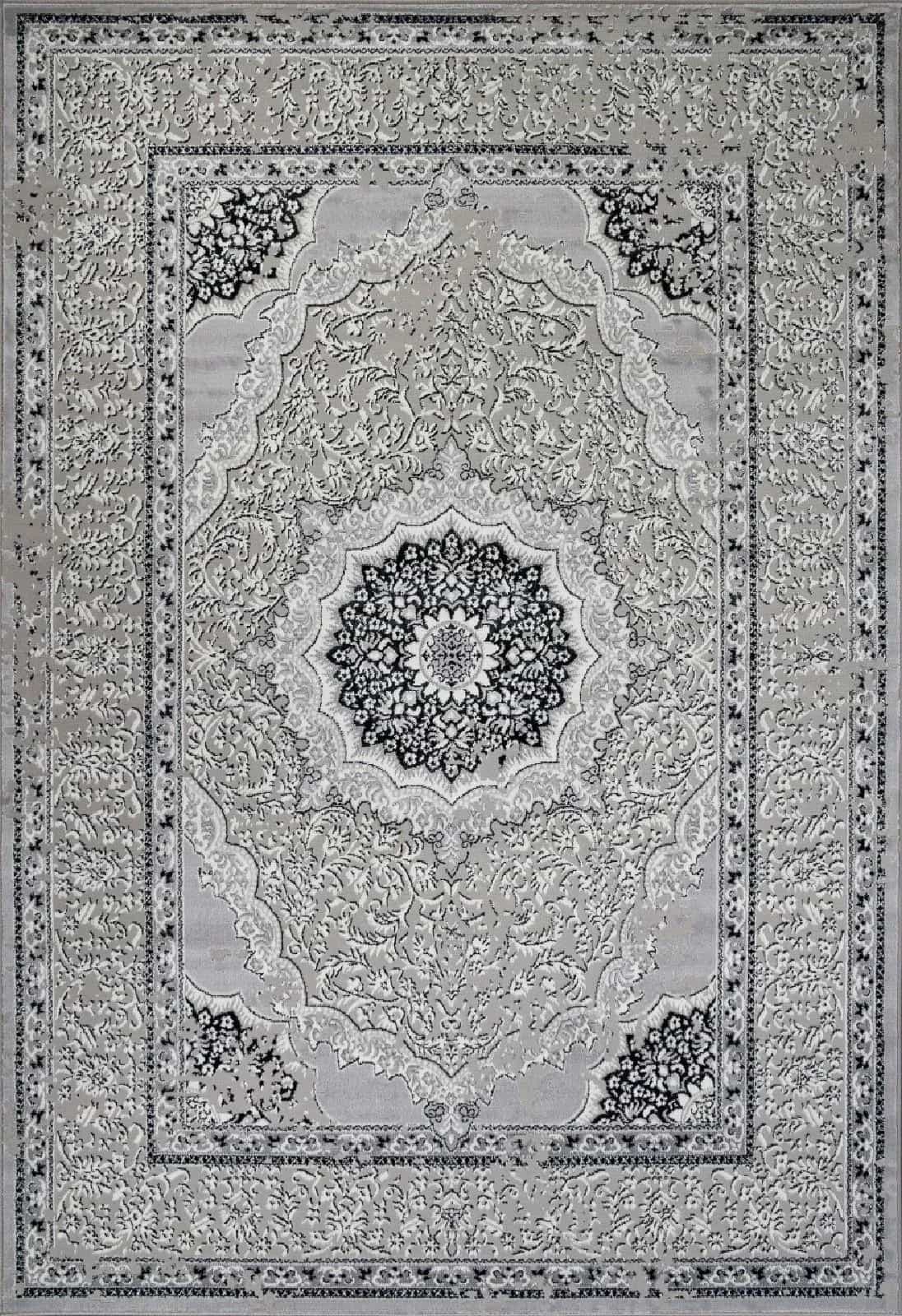 Ковер Merinos PALERMO F294 Прямоугольная darkgray 1.6x3м