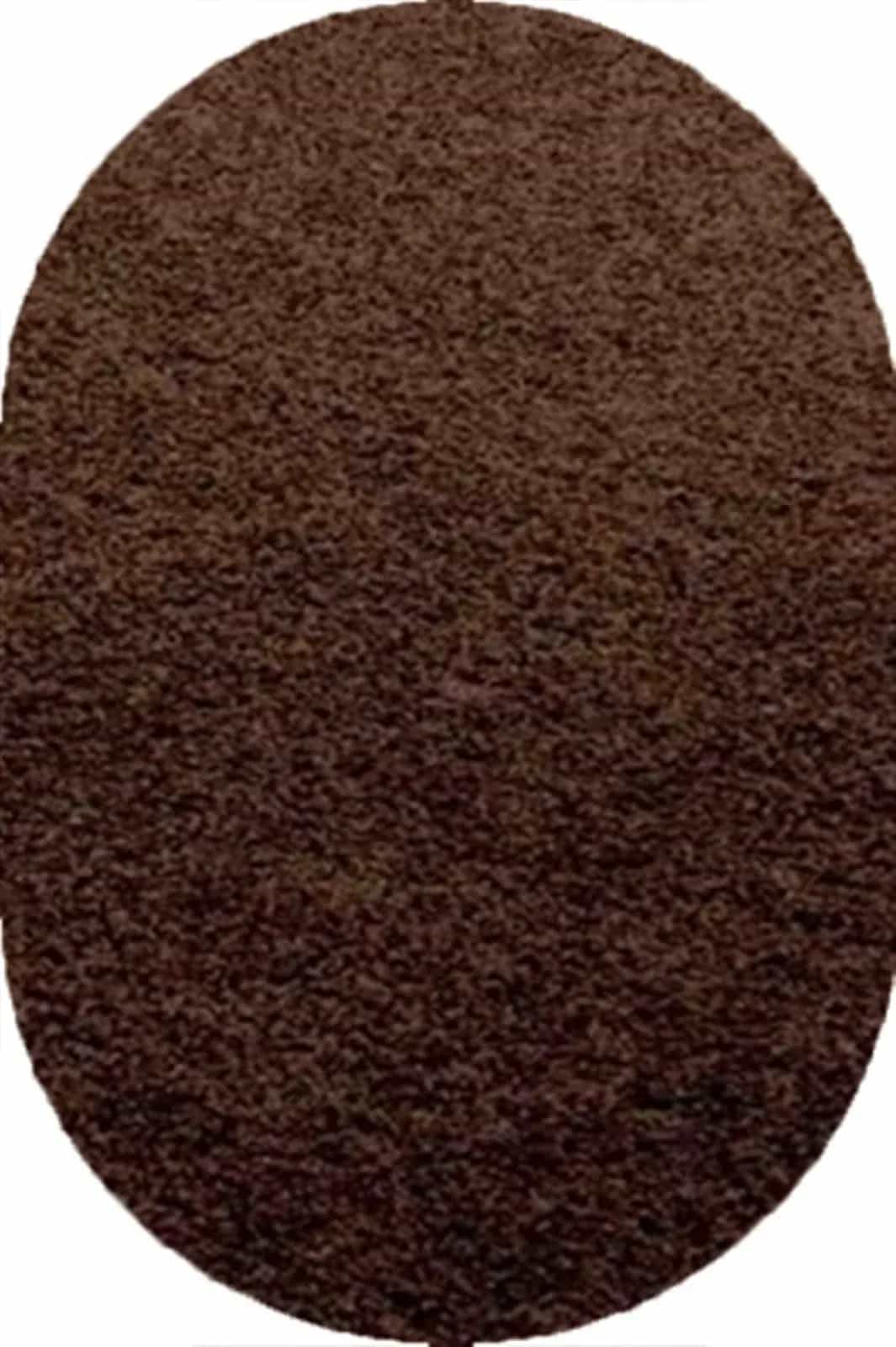 Ковер Merinos SHAGGY ULTRA s600 Овальная Brown Овал 2.5x3.5м