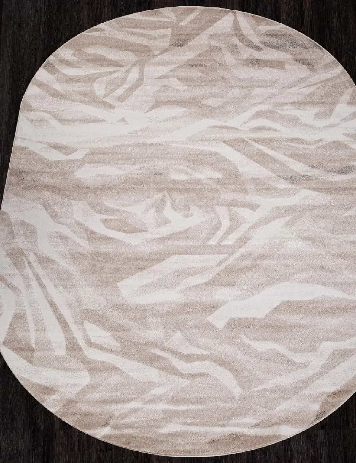 Ковер Merinos NATUREL D989 Овальная BEIGE Овал 2.5x3.5м