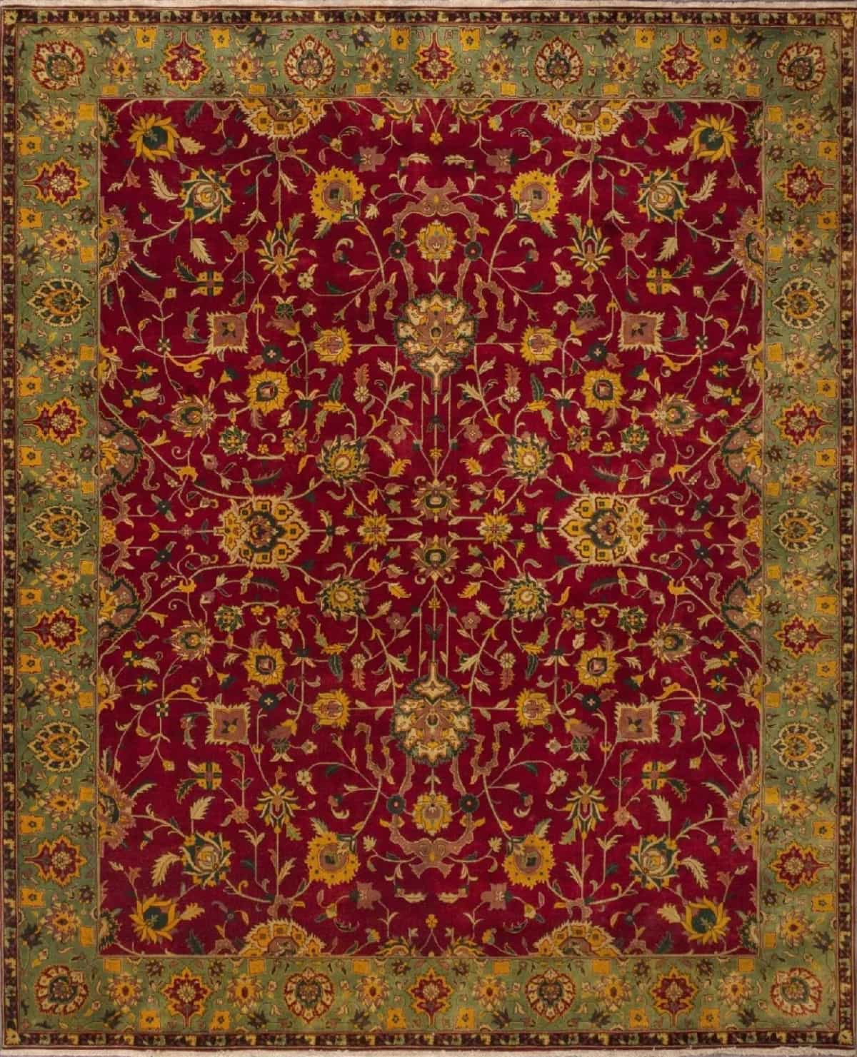 Индийский ковер ручной Агра 2.44x3.04м