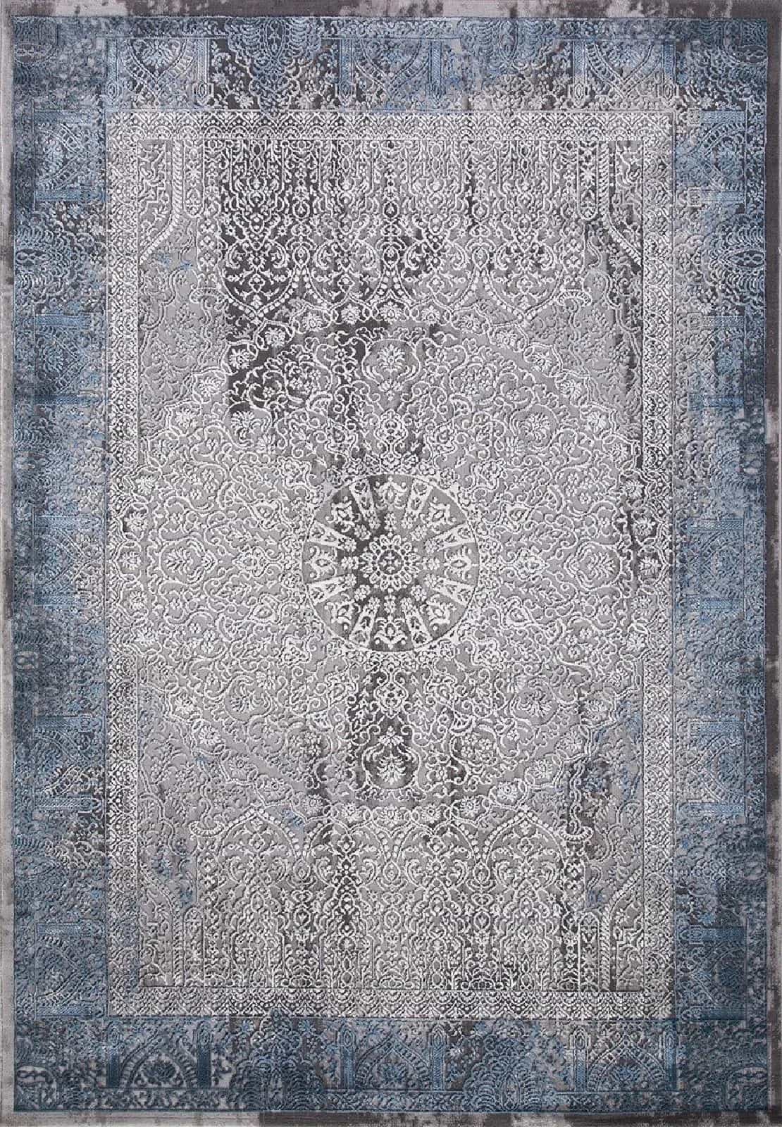 Ковер KARMEN HALI ARMINA 03878A Прямоугольная Blue 0.8x1.5м