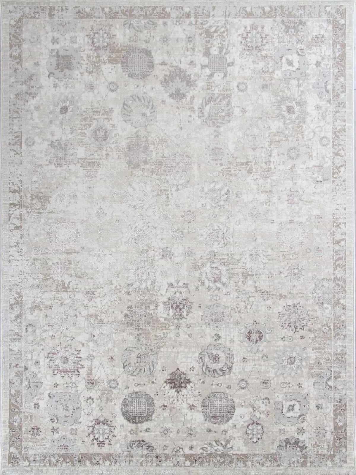 Ковер SAHAN LILY 9312A Прямоугольная S.WHITE / P.LILAC 1.96x2.9м