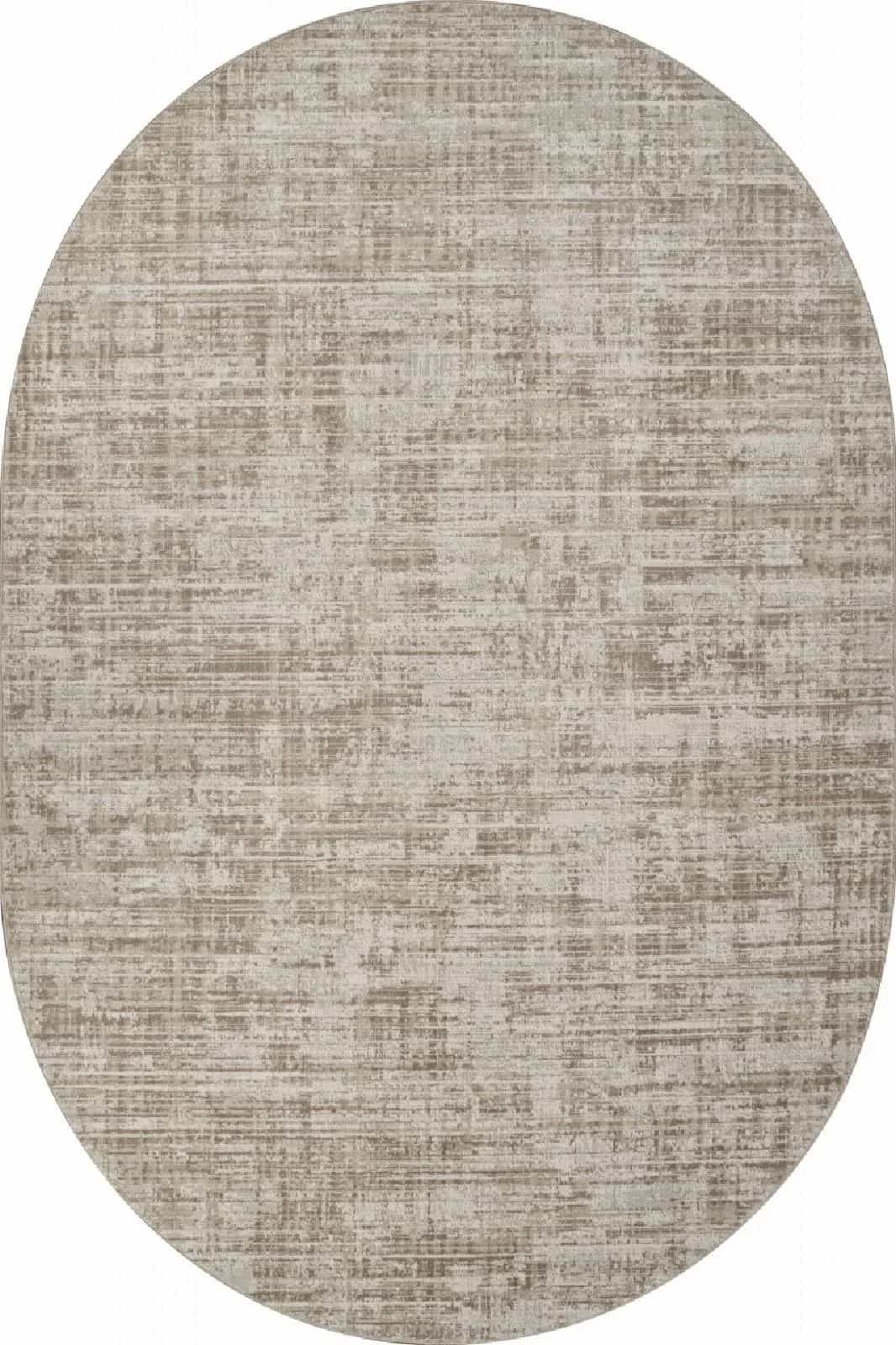 Ковер VALENTIS AFINA F415AE Овальная BEIGE / L.BROWN Овал 3x4м