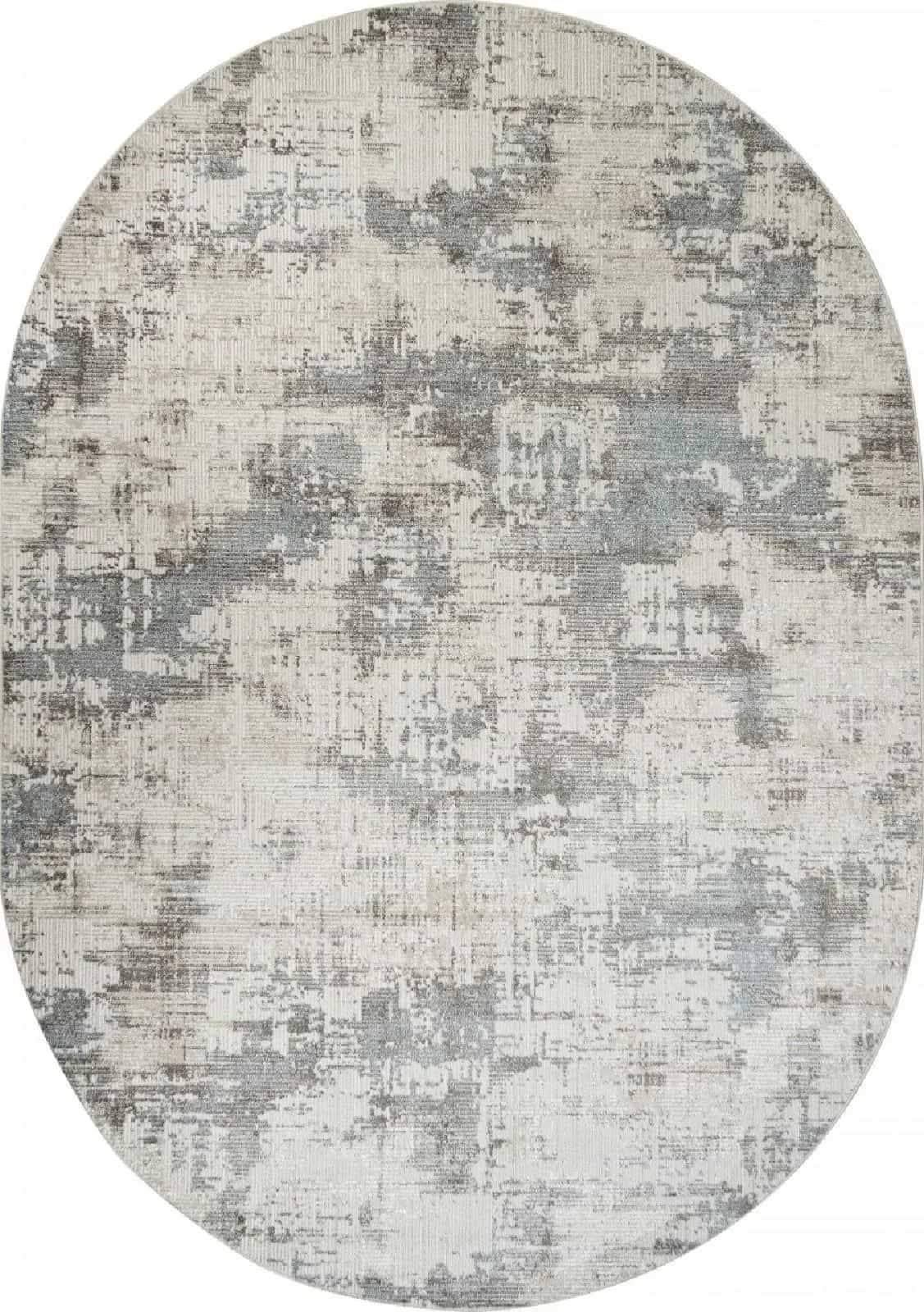 Ковер Merinos NATUREL F230 Овальная Beige-Blue Овал 3x4м