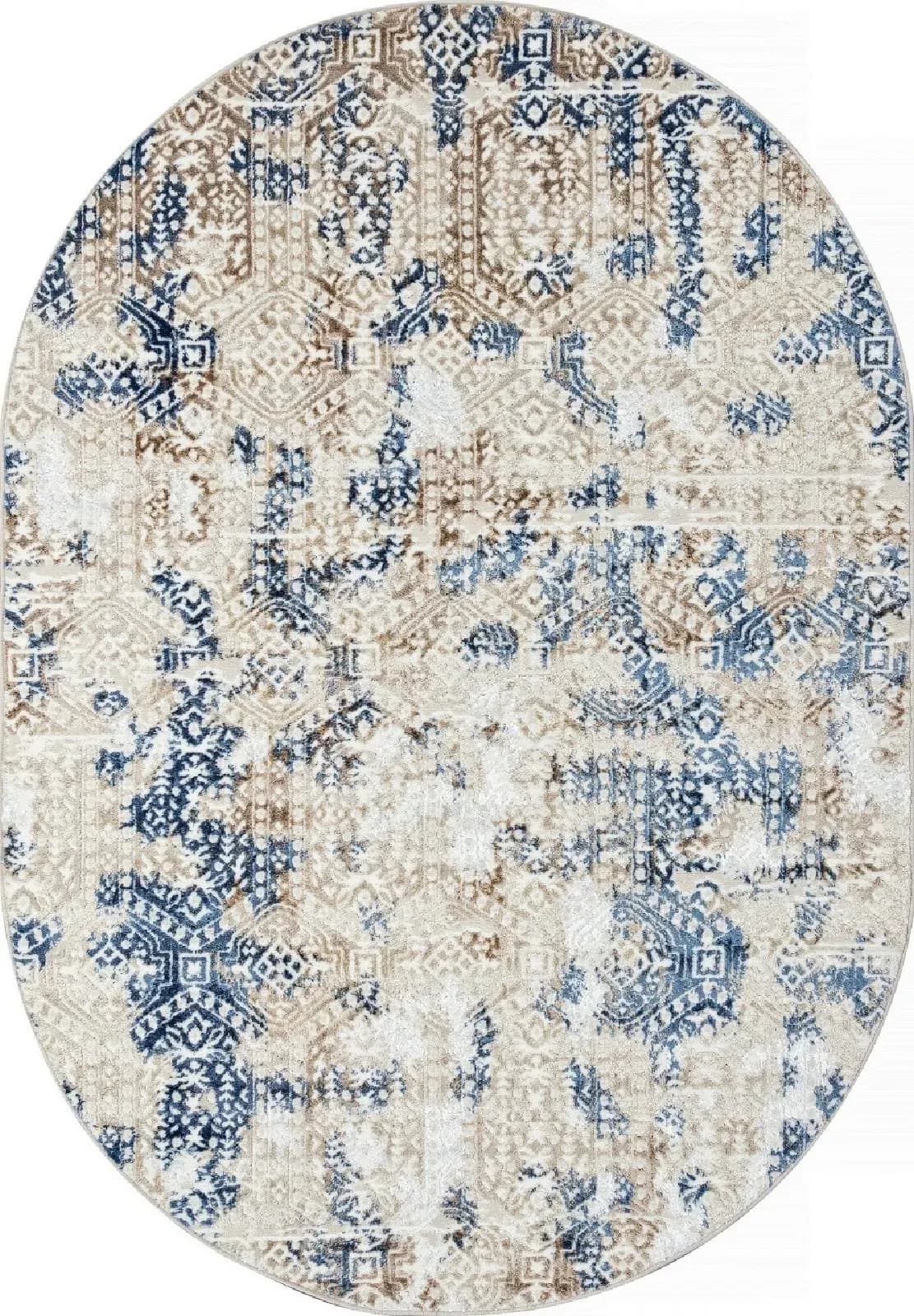 630 CREAM / BLUE, Овал