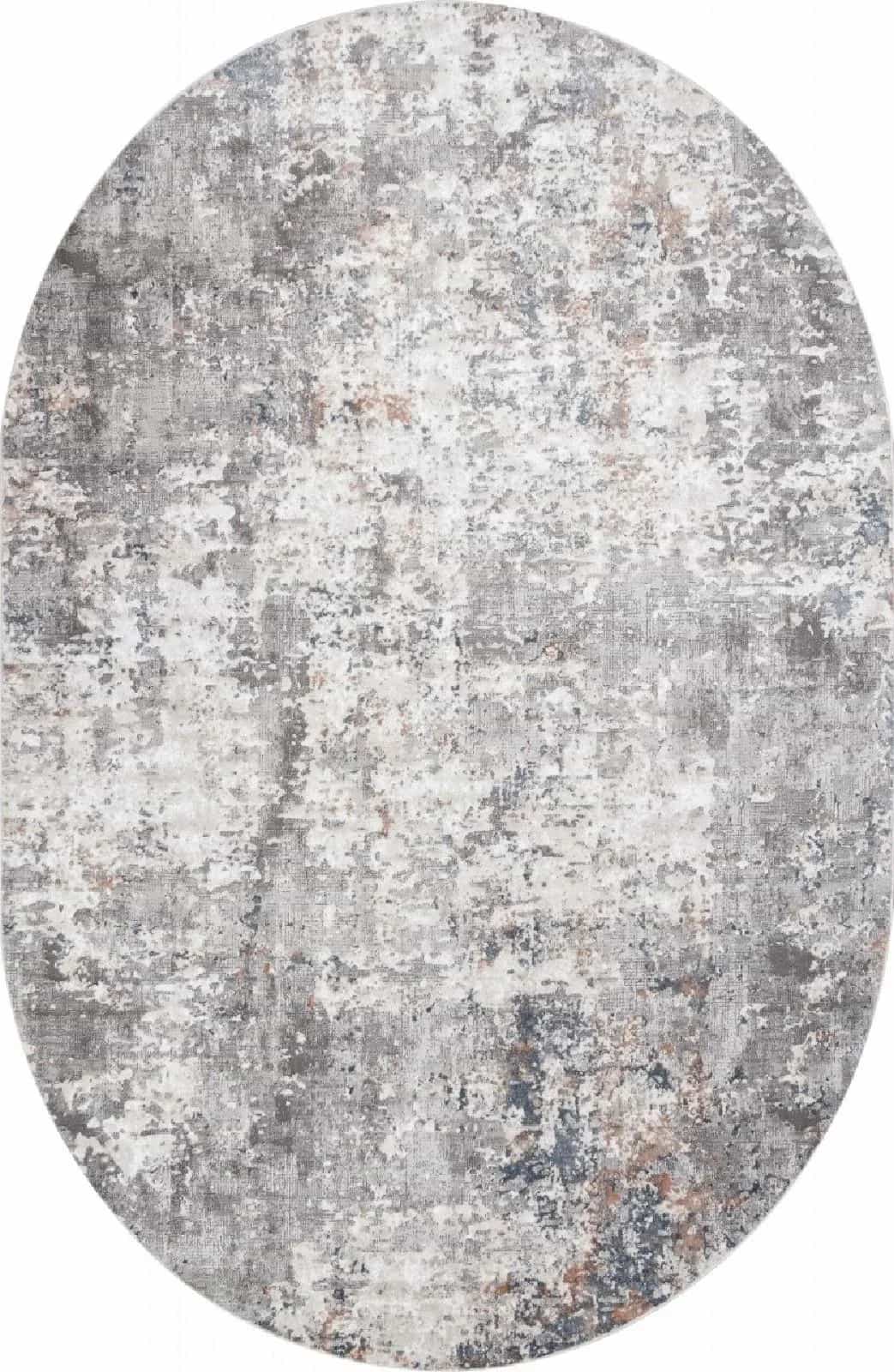 Ковер ARTEMIS KIRKE 02945A Овальная BLUE / BEIGE Овал 2x4м