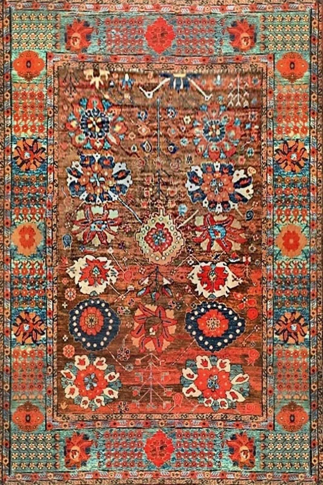 Афганский ковер ручной работы Файн 2.69x3.72м