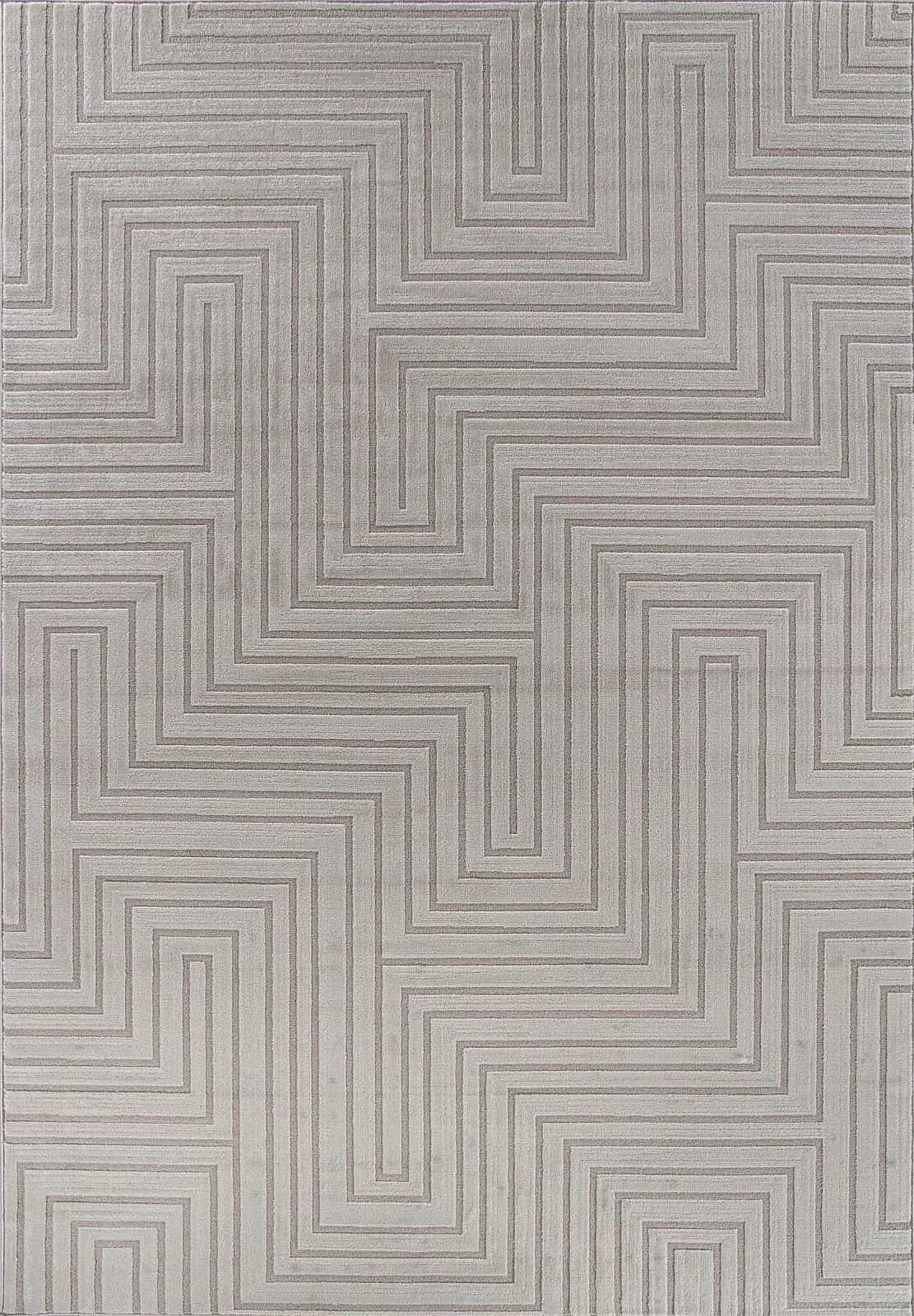 Ковер Merinos DIOS F412 Прямоугольная LIGHT CREAM 1x2м