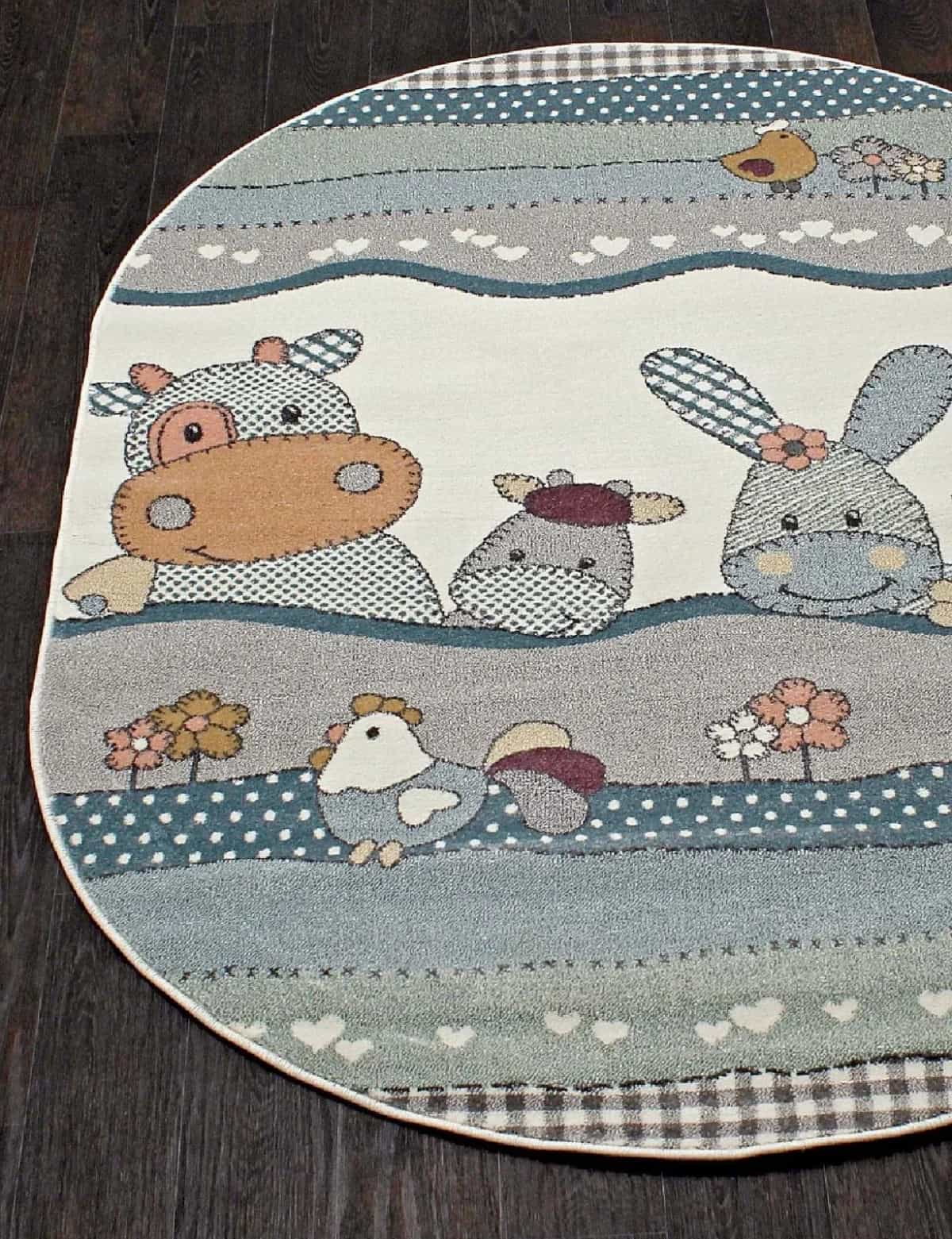 Ковер Merinos SOFIT 2484 Овальная LIGHT CREAM Овал 2x3м