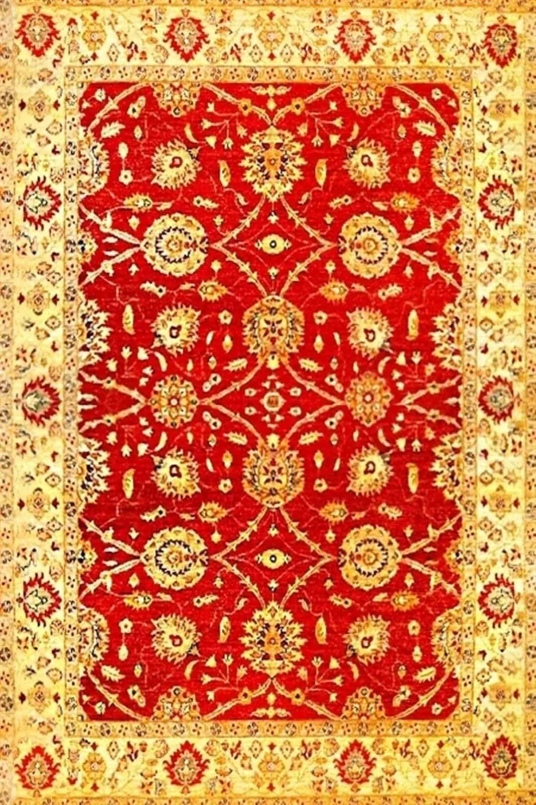 Афганский ковер ручной работы Чуби 2.44x3.23м