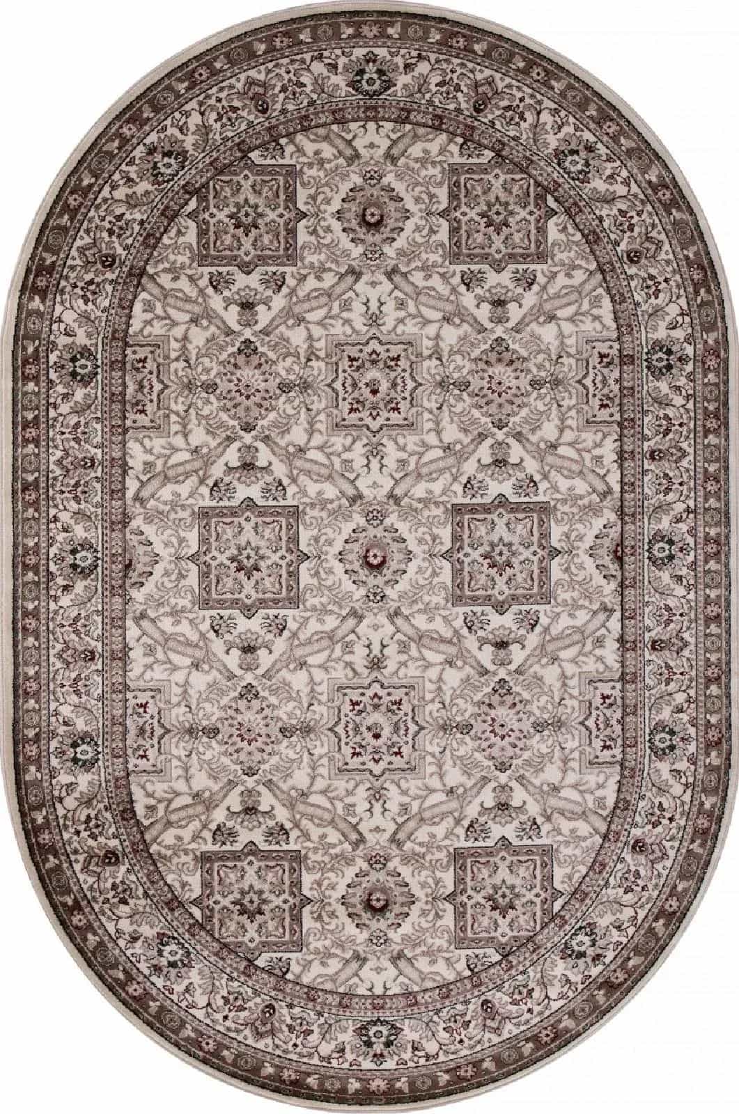Ковер MERINOS COLIZEY D868 CREAM Овал Овал 1x2м