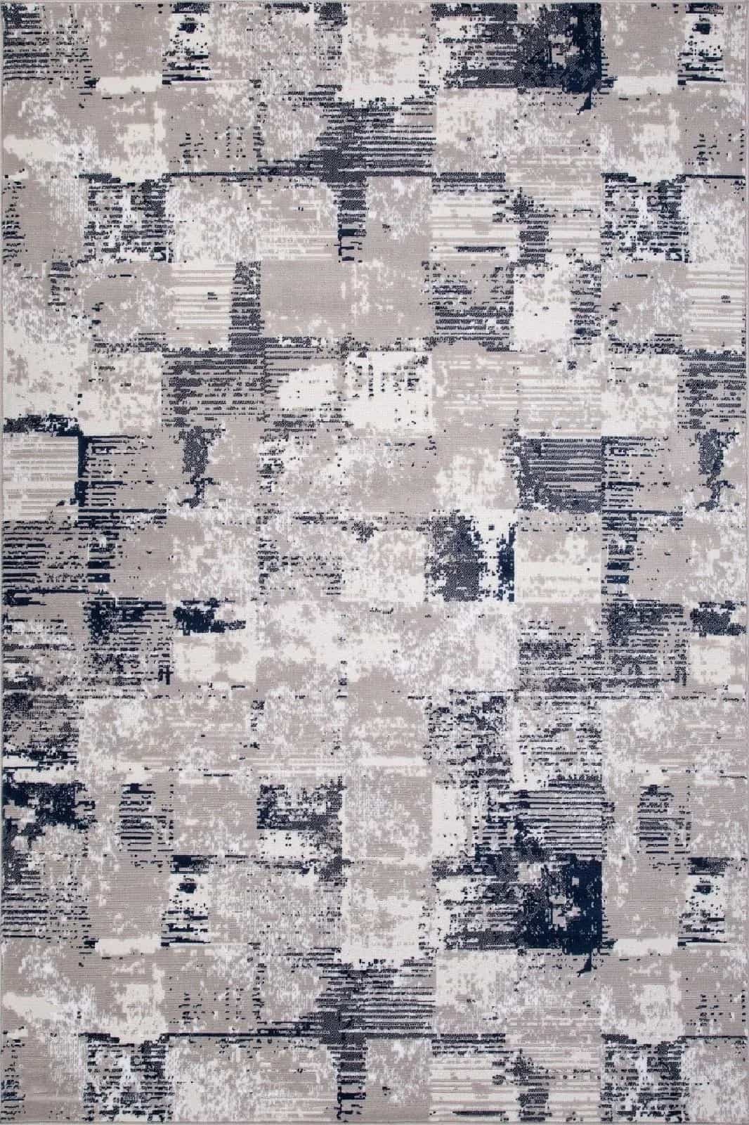Ковер Merinos RICHI 8673 Прямоугольная GRAY-BLUE 2x4м