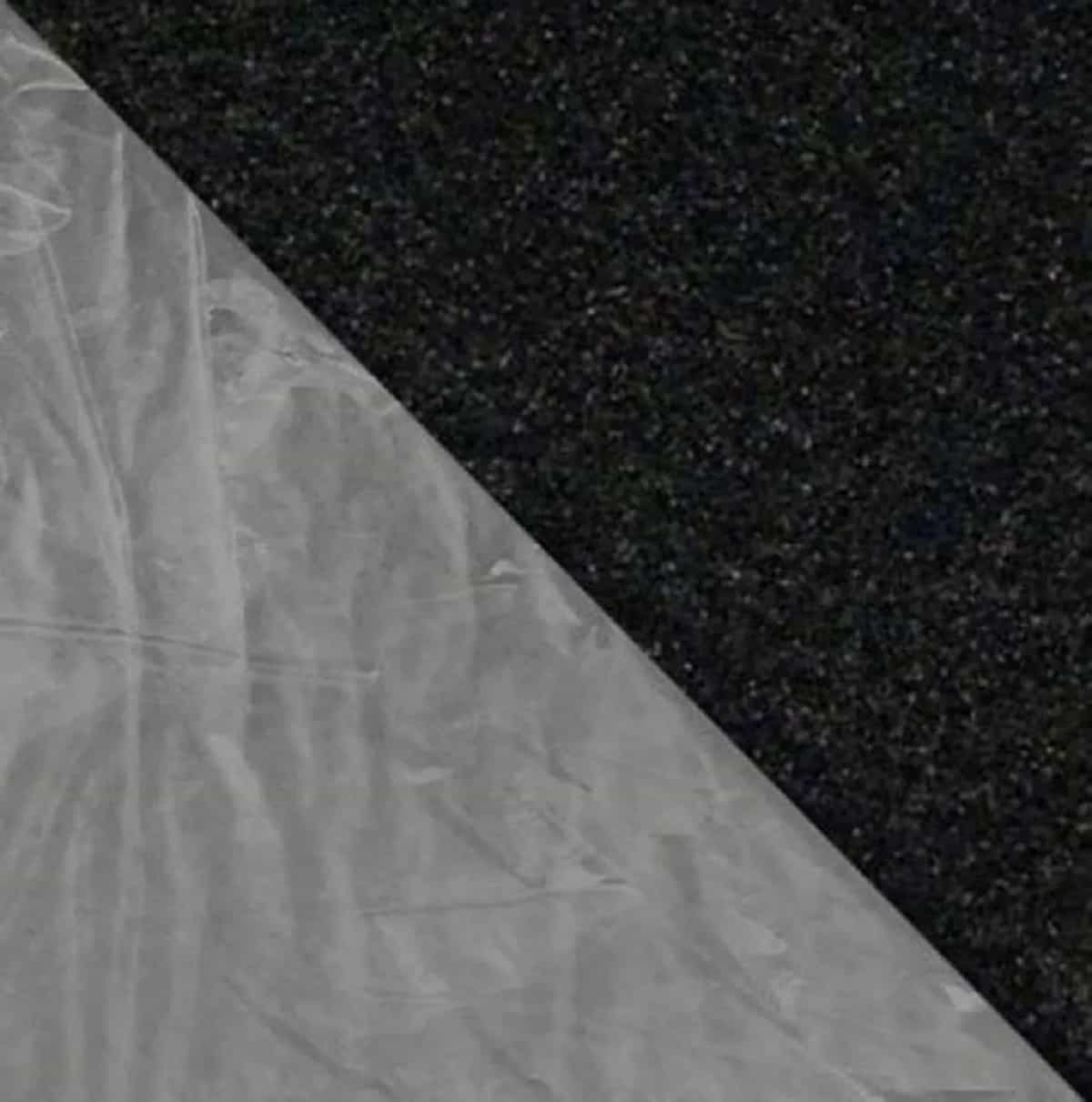 Ковролин Balsan Colorit с защитной пленкой black 5м