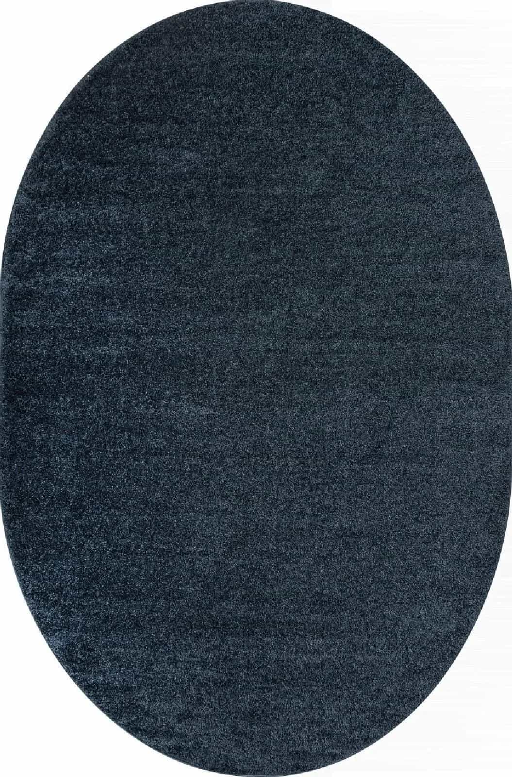 Ковер Merinos MAKAO s600 Овальная F.BLUE Овал 1.5x3м