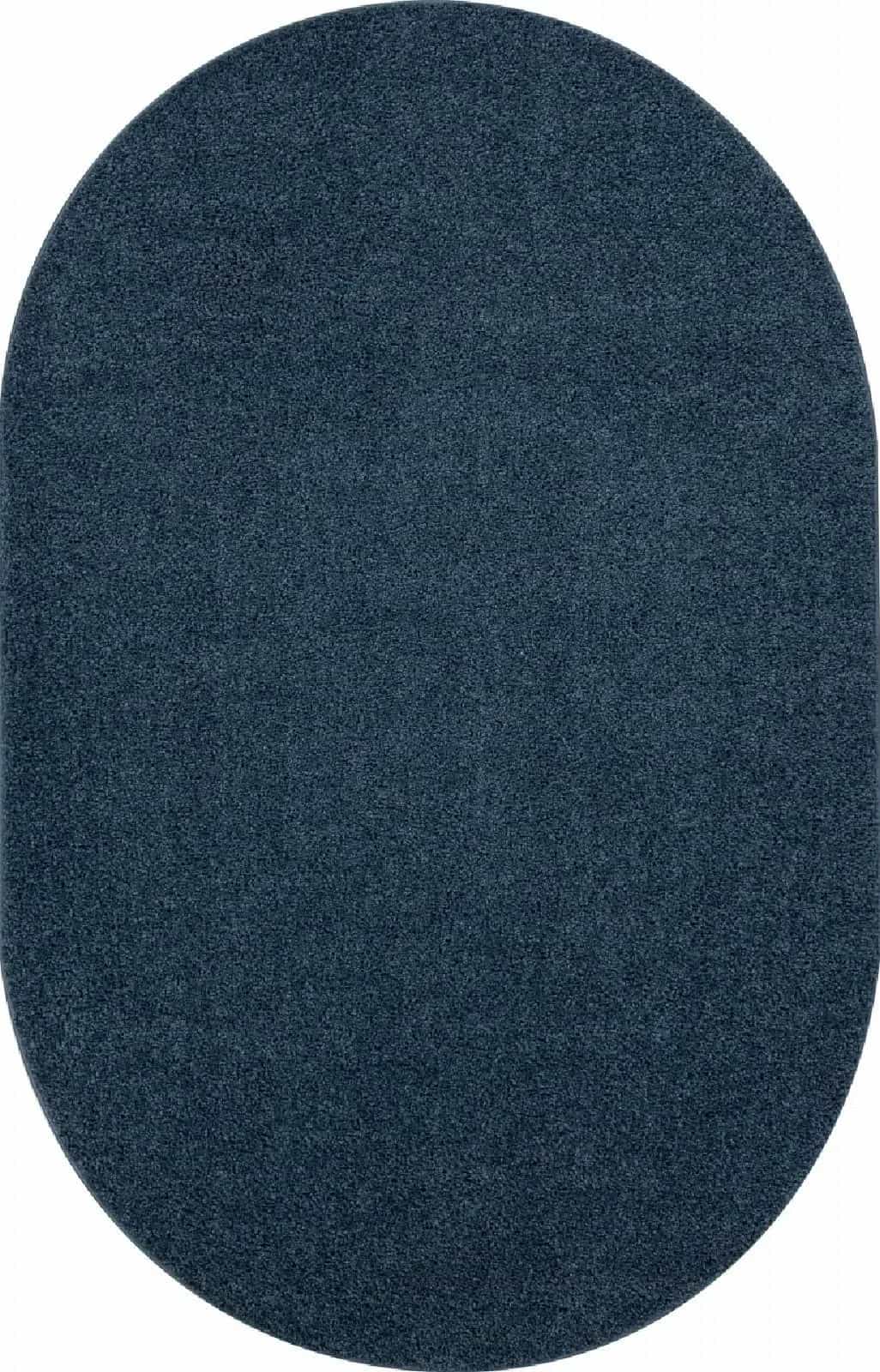 Ковер Merinos LANA T600 Овальная Blue Овал 2x3м