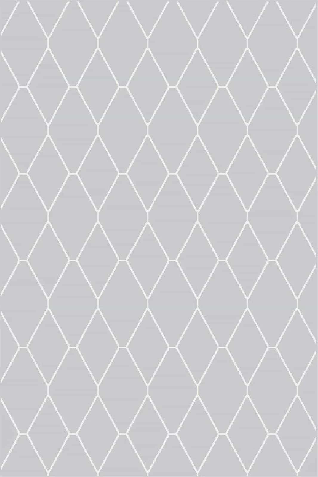 Ковер Devos Caby Ambiance 81228 Прямоугольная Silver-White 2.4x3.3м